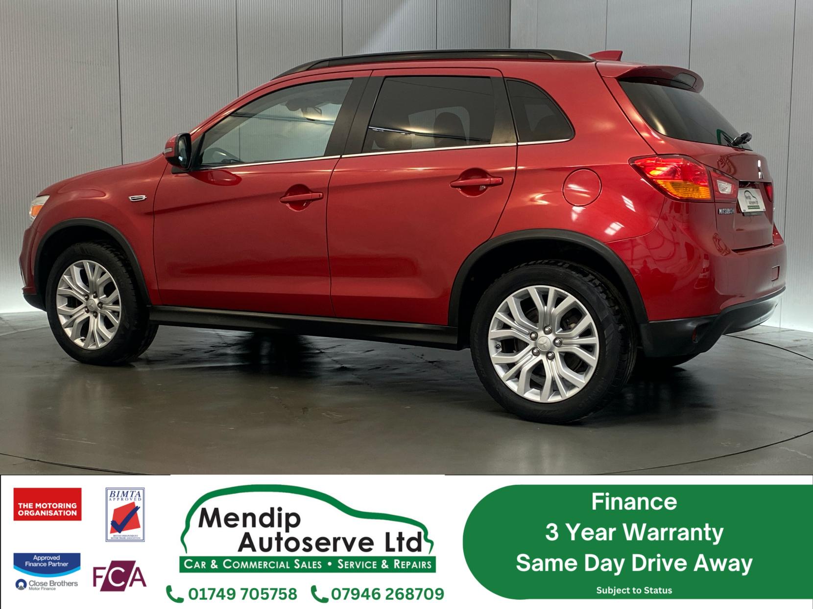 Mitsubishi ASX 2.2 DI-D 4 SUV 5dr Diesel Auto 4WD Euro 6 (147 ps)