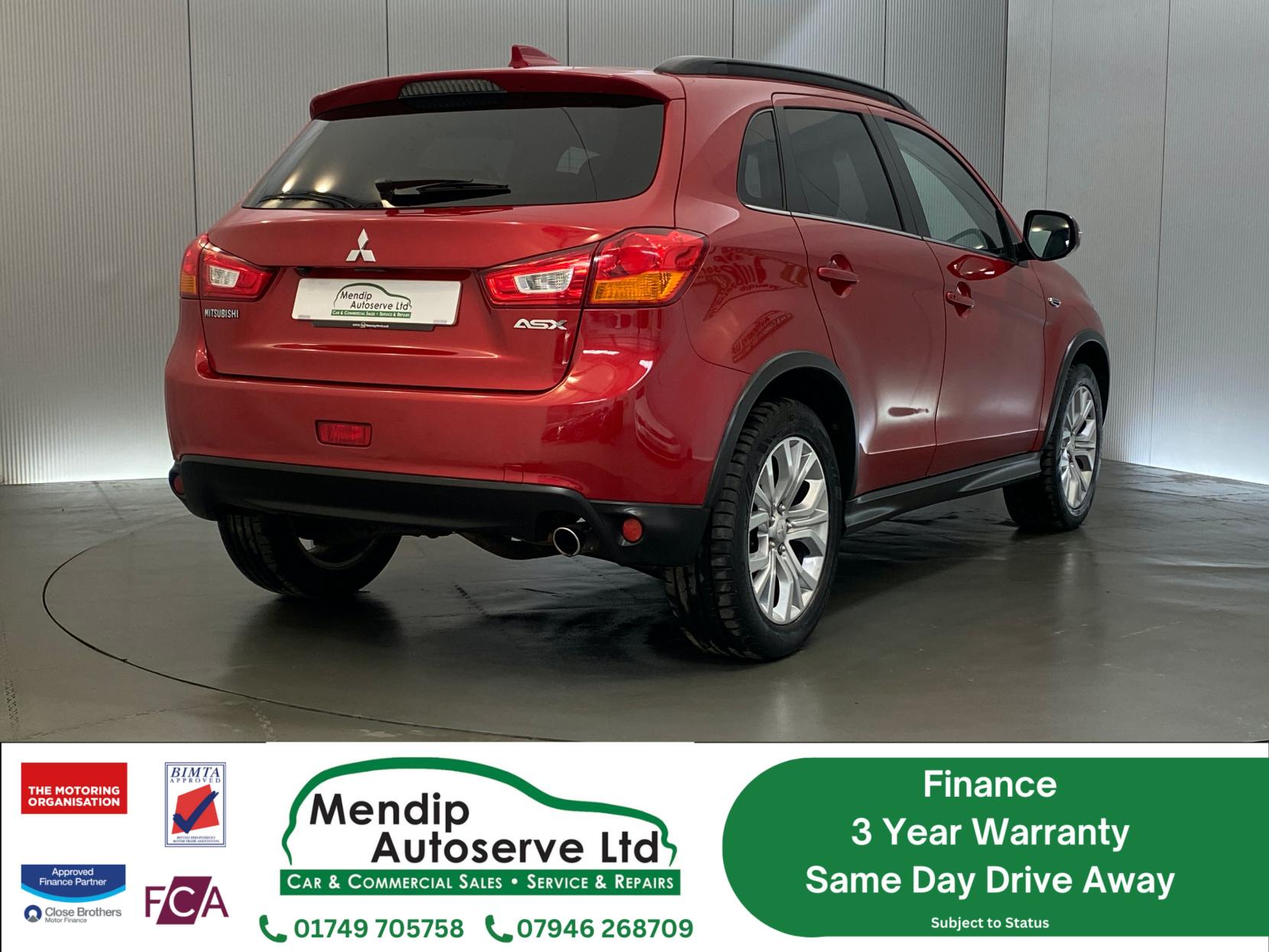 Mitsubishi ASX 2.2 DI-D 4 SUV 5dr Diesel Auto 4WD Euro 6 (147 ps)