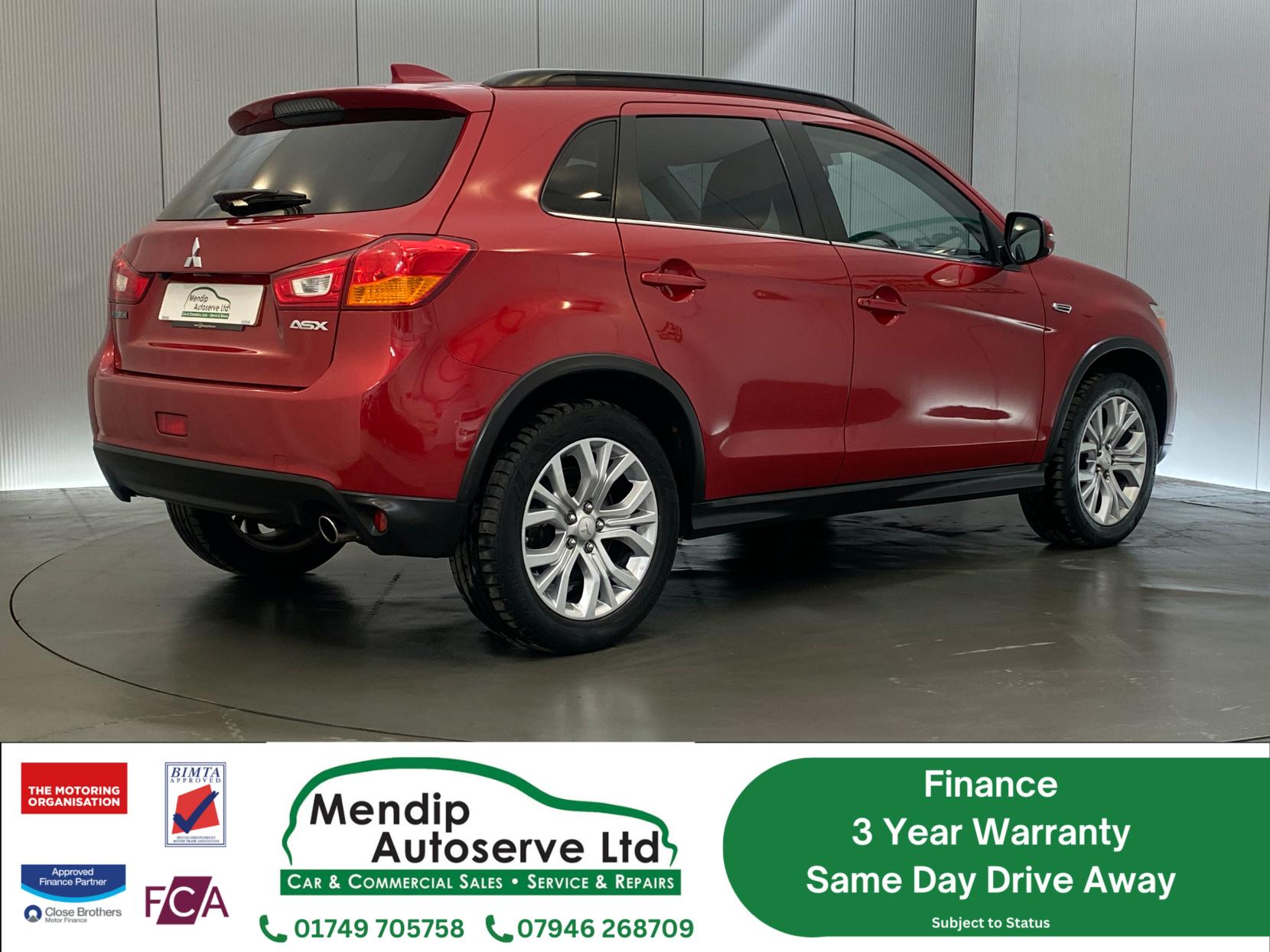 Mitsubishi ASX 2.2 DI-D 4 SUV 5dr Diesel Auto 4WD Euro 6 (147 ps)
