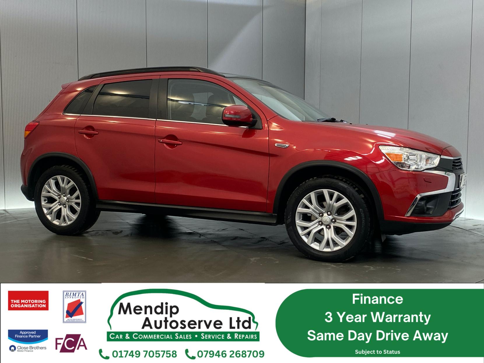 Mitsubishi ASX 2.2 DI-D 4 SUV 5dr Diesel Auto 4WD Euro 6 (147 ps)