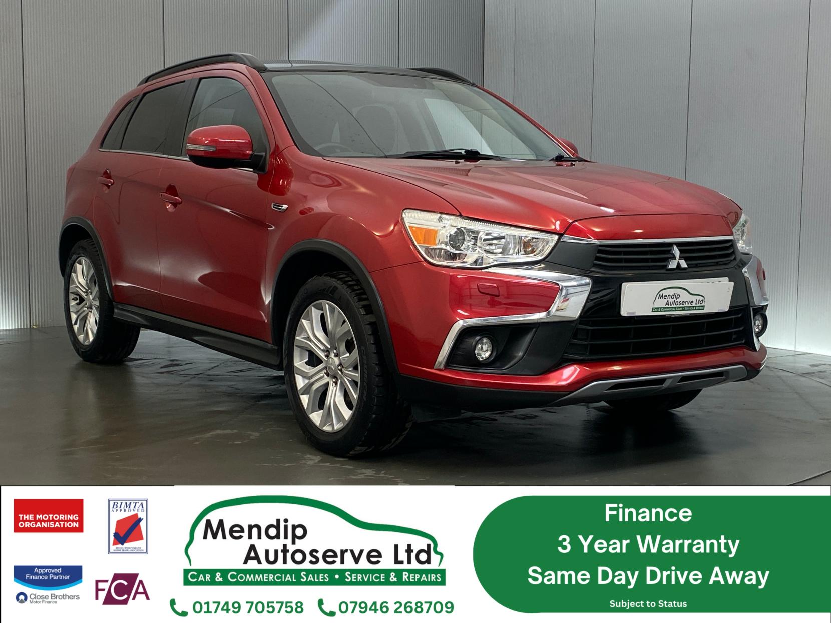 Mitsubishi ASX 2.2 DI-D 4 SUV 5dr Diesel Auto 4WD Euro 6 (147 ps)