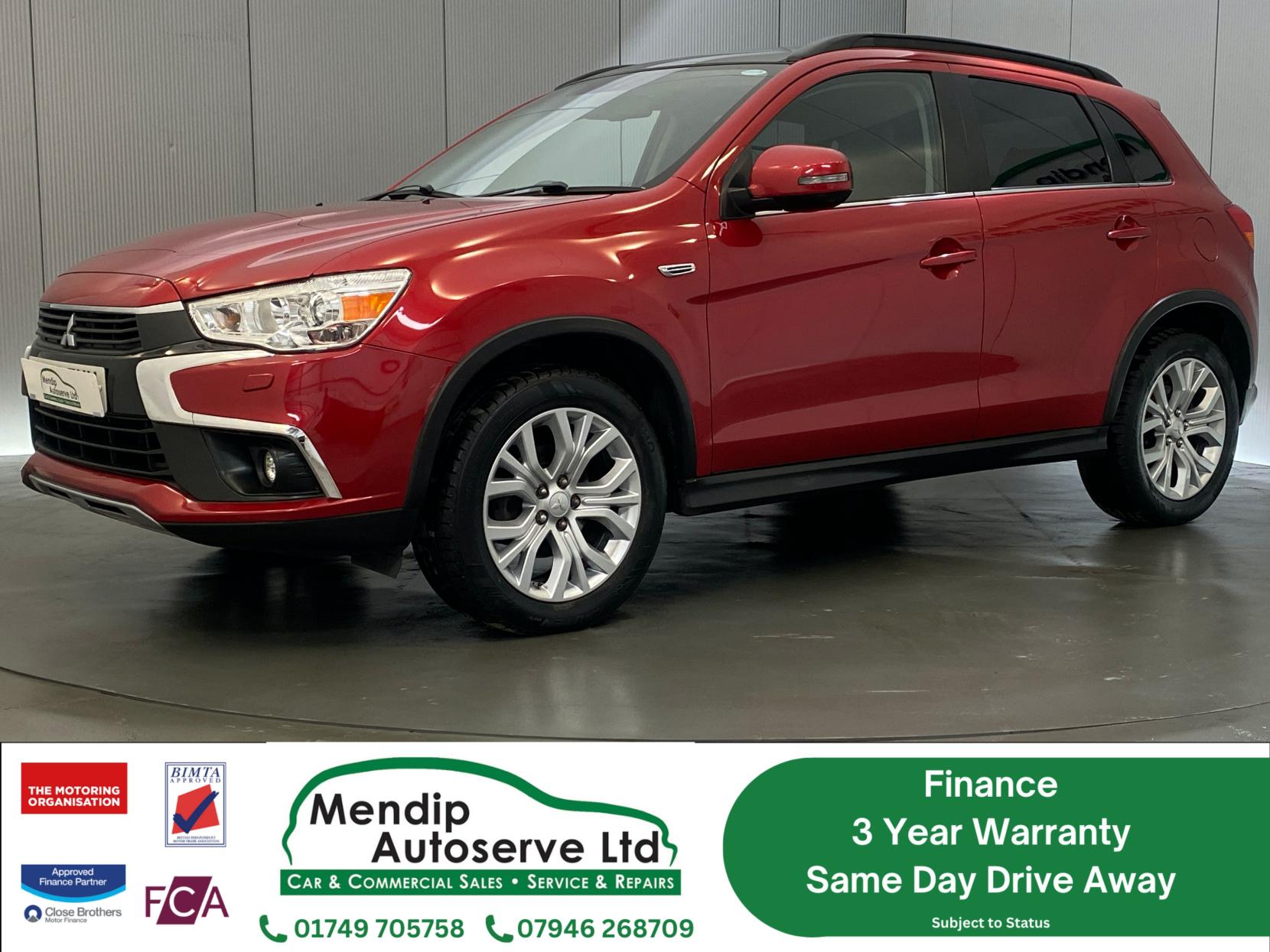 Mitsubishi ASX 2.2 DI-D 4 SUV 5dr Diesel Auto 4WD Euro 6 (147 ps)