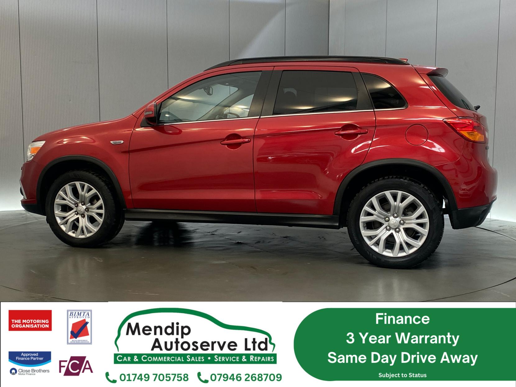 Mitsubishi ASX 2.2 DI-D 4 SUV 5dr Diesel Auto 4WD Euro 6 (147 ps)