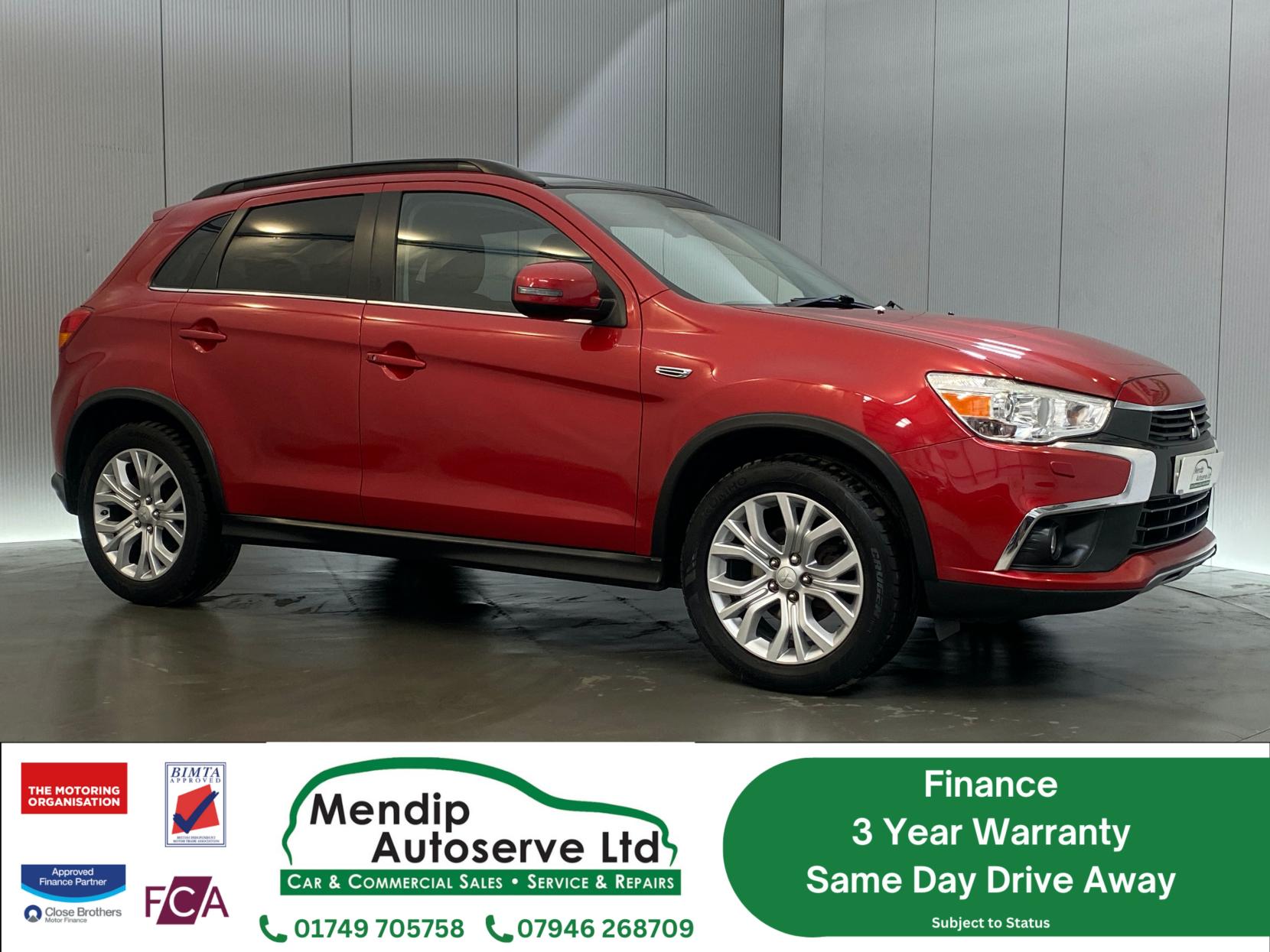 Mitsubishi ASX 2.2 DI-D 4 SUV 5dr Diesel Auto 4WD Euro 6 (147 ps)