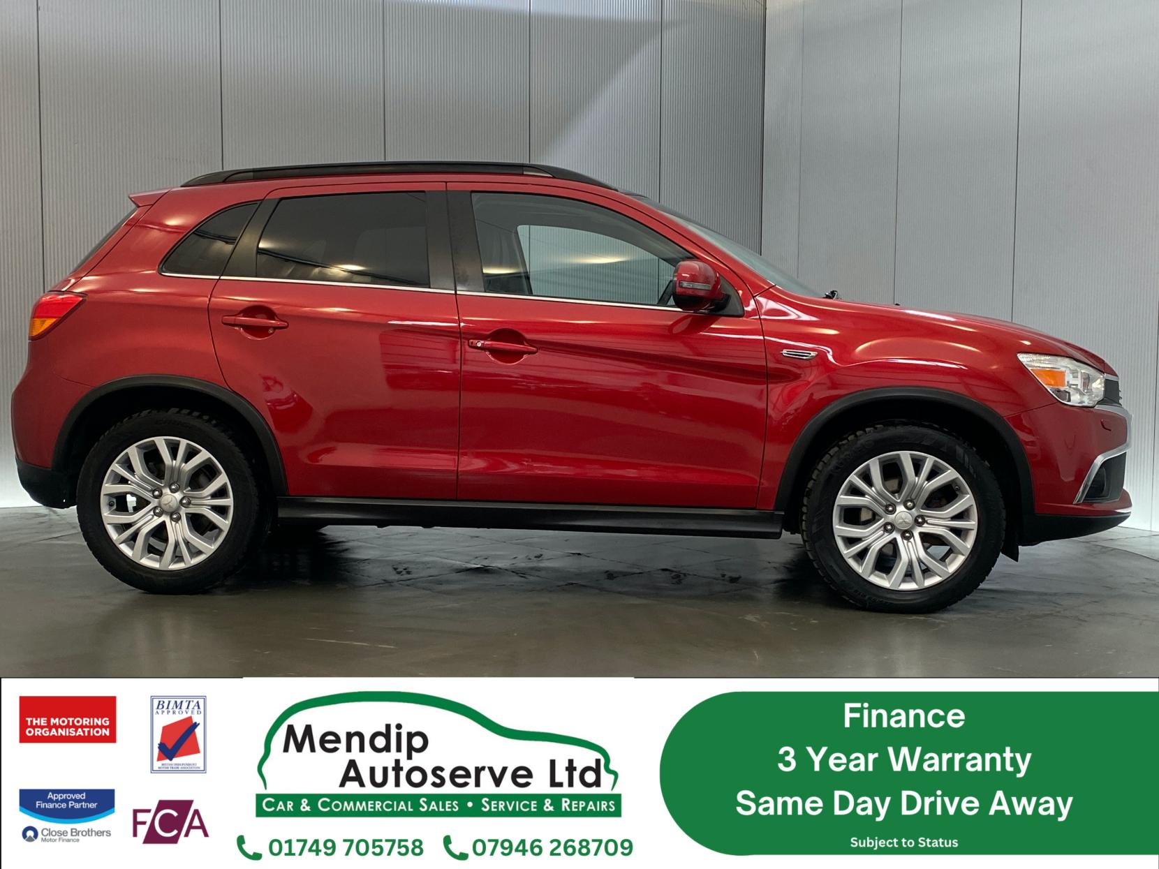 Mitsubishi ASX 2.2 DI-D 4 SUV 5dr Diesel Auto 4WD Euro 6 (147 ps)