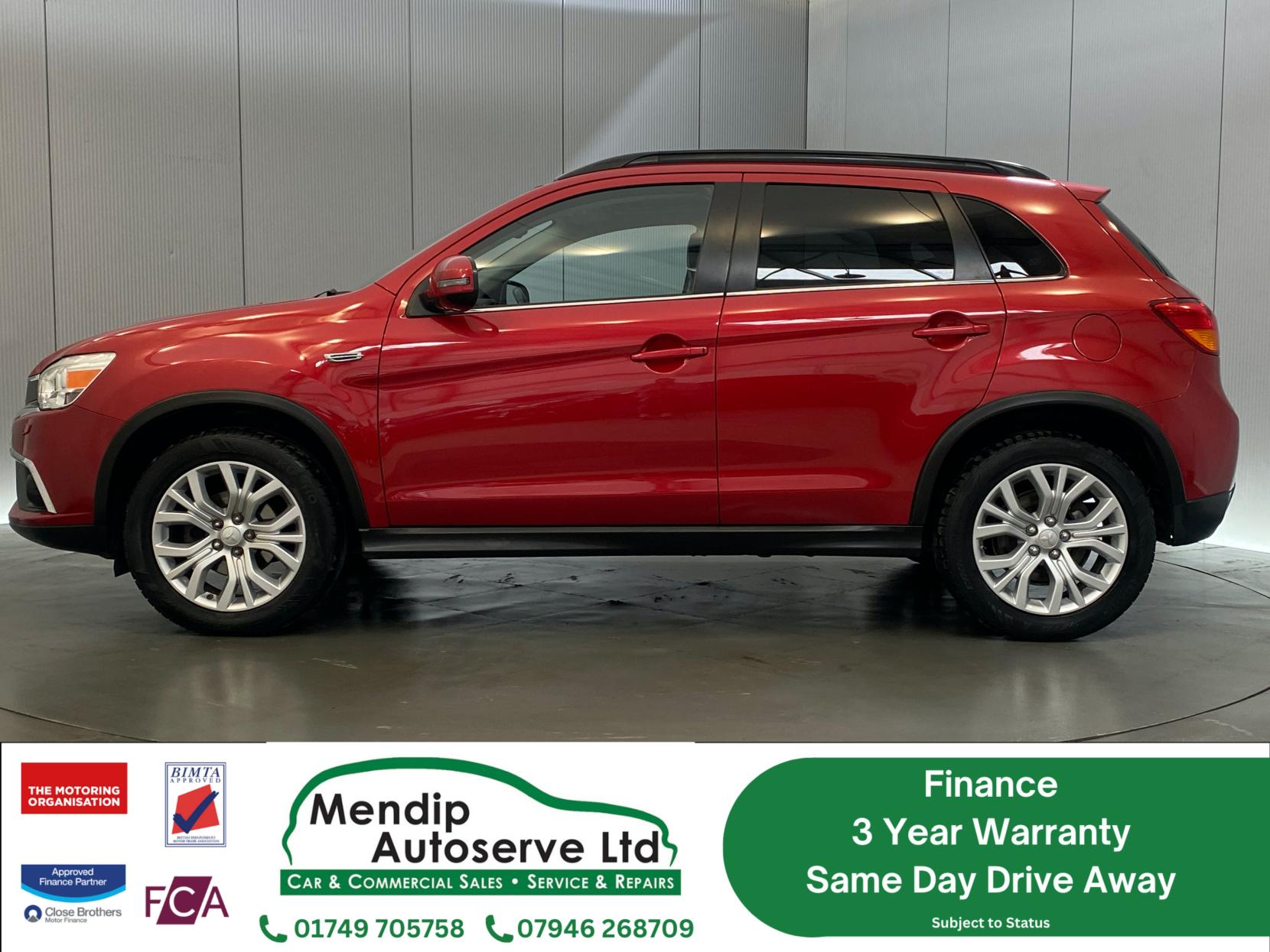 Mitsubishi ASX 2.2 DI-D 4 SUV 5dr Diesel Auto 4WD Euro 6 (147 ps)