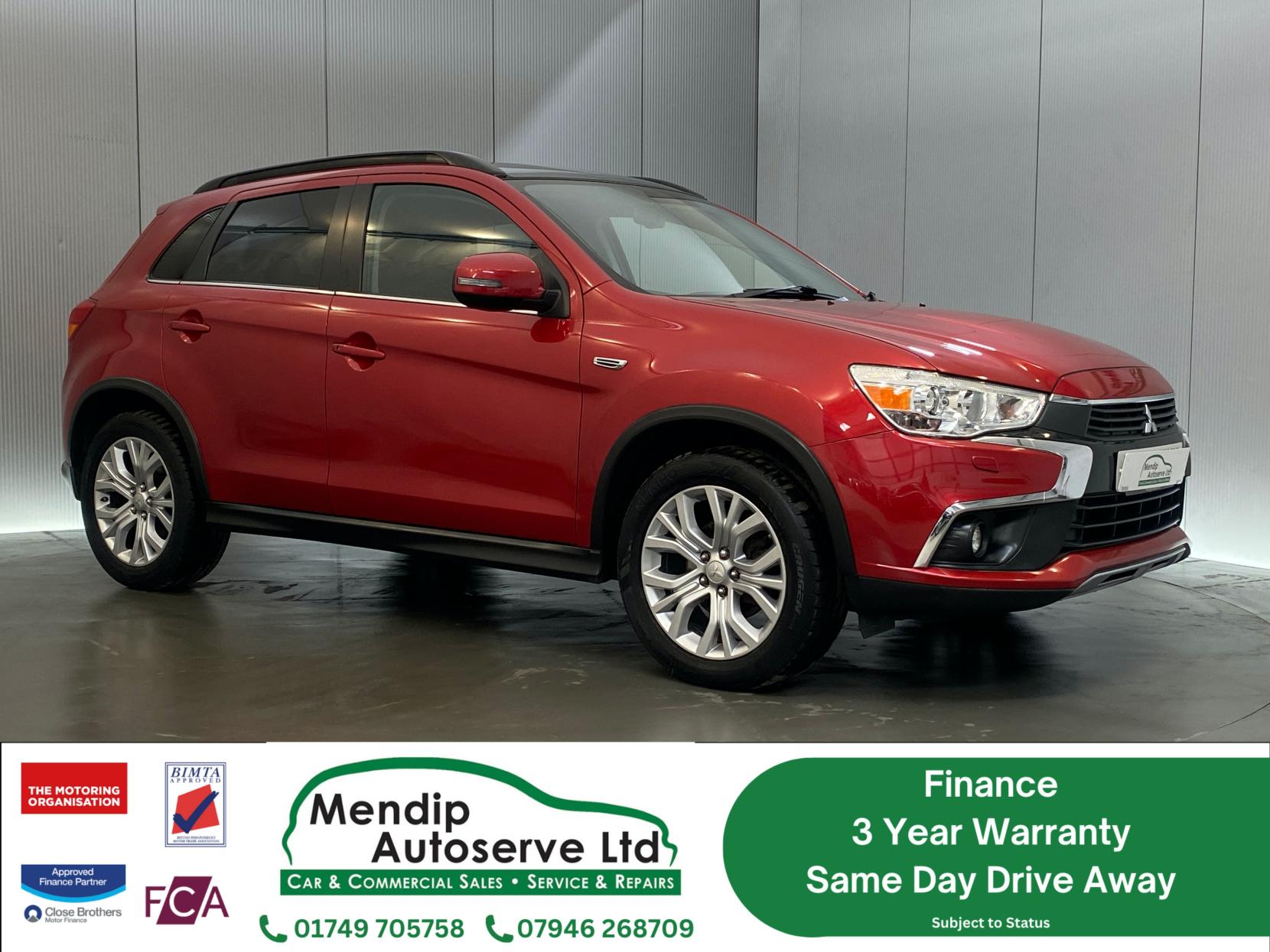 Mitsubishi ASX 2.2 DI-D 4 SUV 5dr Diesel Auto 4WD Euro 6 (147 ps)