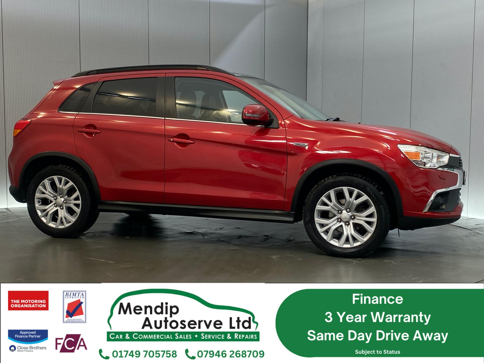 Mitsubishi ASX 2.2 DI-D 4 SUV 5dr Diesel Auto 4WD Euro 6 (147 ps)