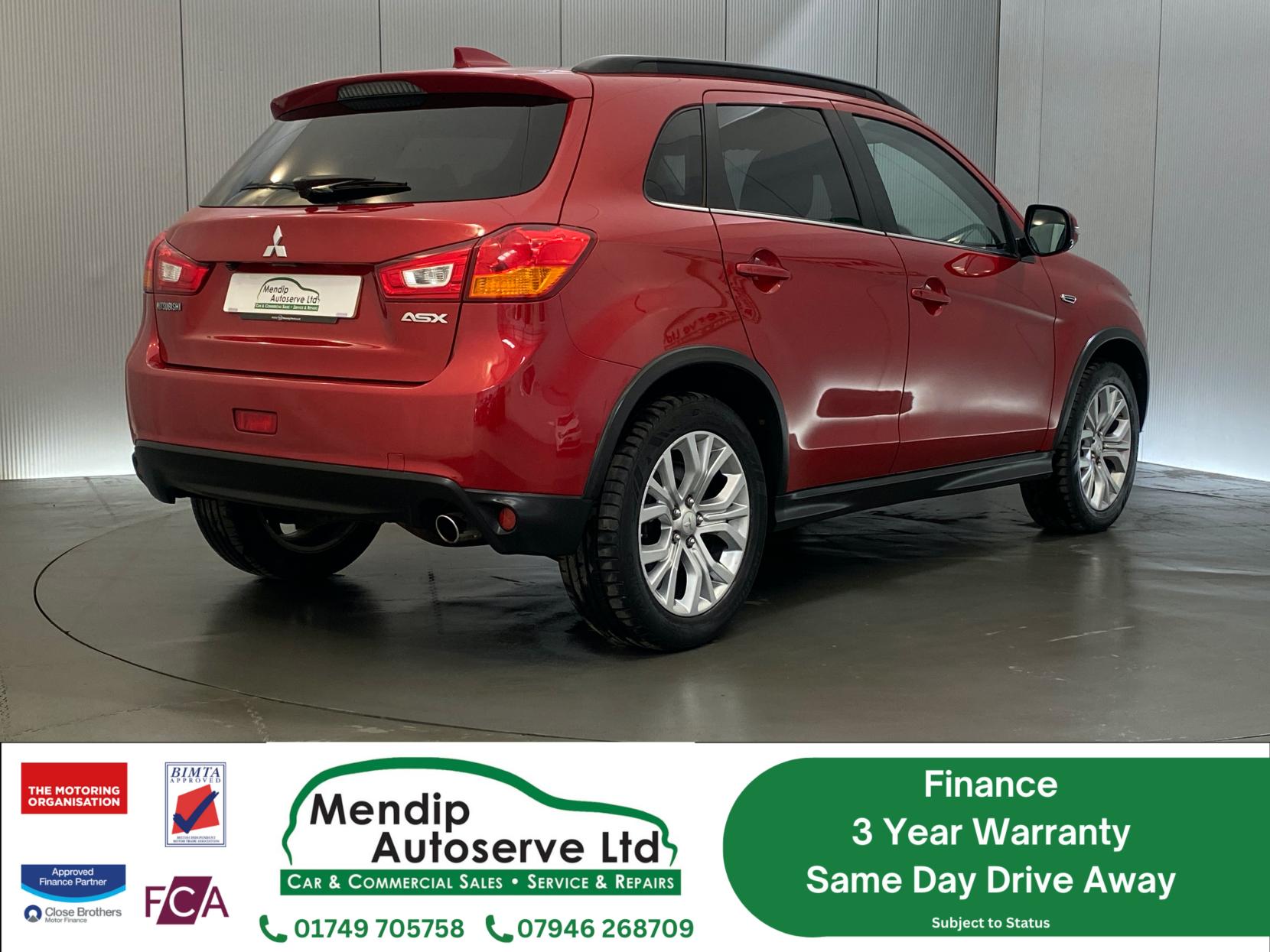 Mitsubishi ASX 2.2 DI-D 4 SUV 5dr Diesel Auto 4WD Euro 6 (147 ps)