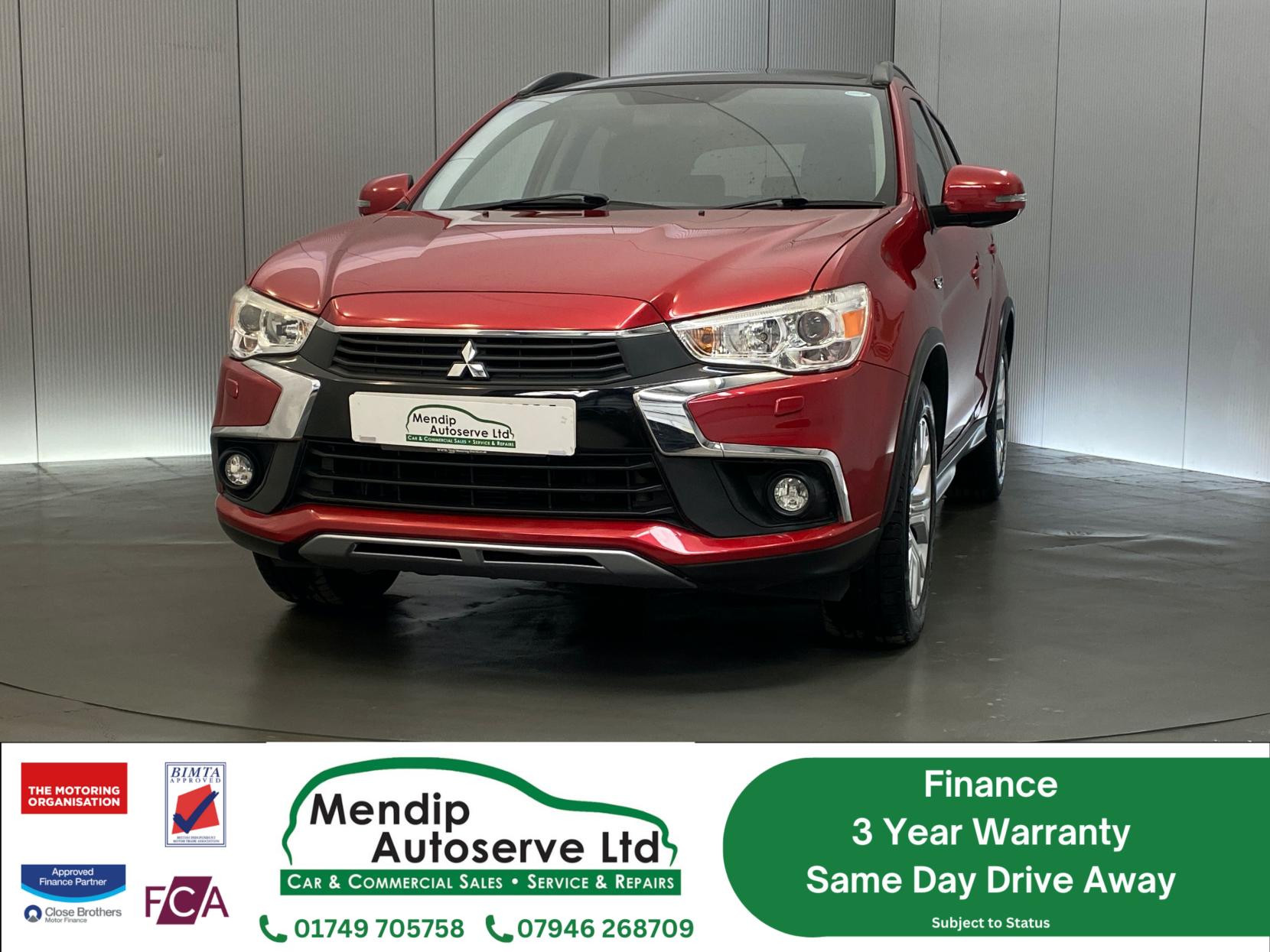 Mitsubishi ASX 2.2 DI-D 4 SUV 5dr Diesel Auto 4WD Euro 6 (147 ps)