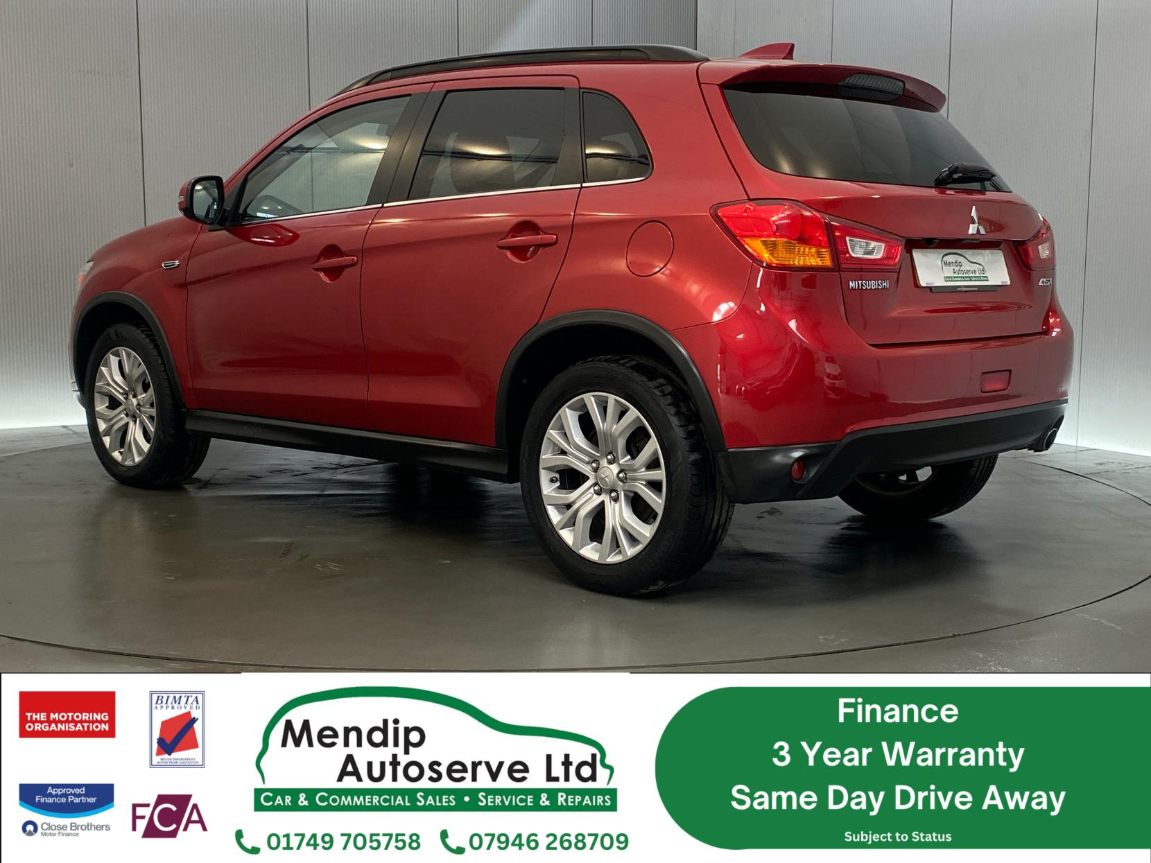 Mitsubishi ASX 2.2 DI-D 4 SUV 5dr Diesel Auto 4WD Euro 6 (147 ps)