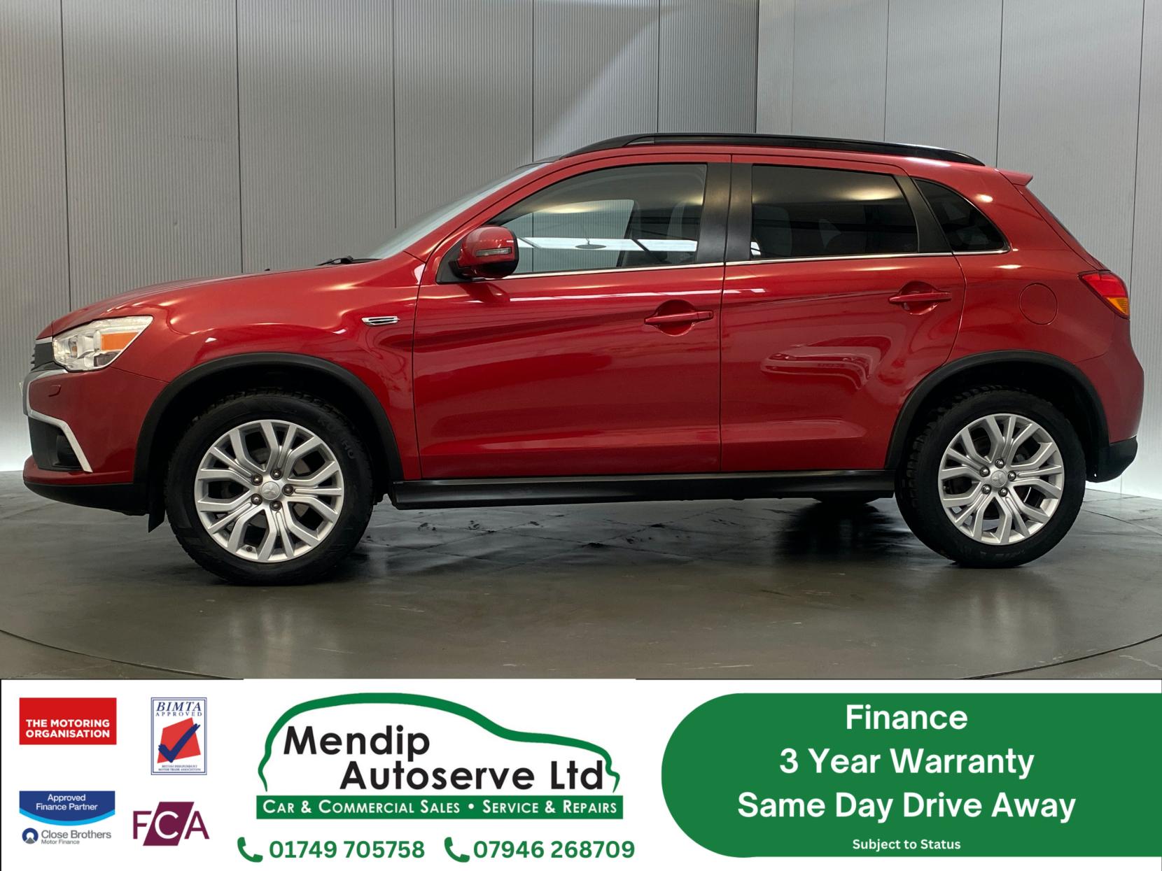 Mitsubishi ASX 2.2 DI-D 4 SUV 5dr Diesel Auto 4WD Euro 6 (147 ps)