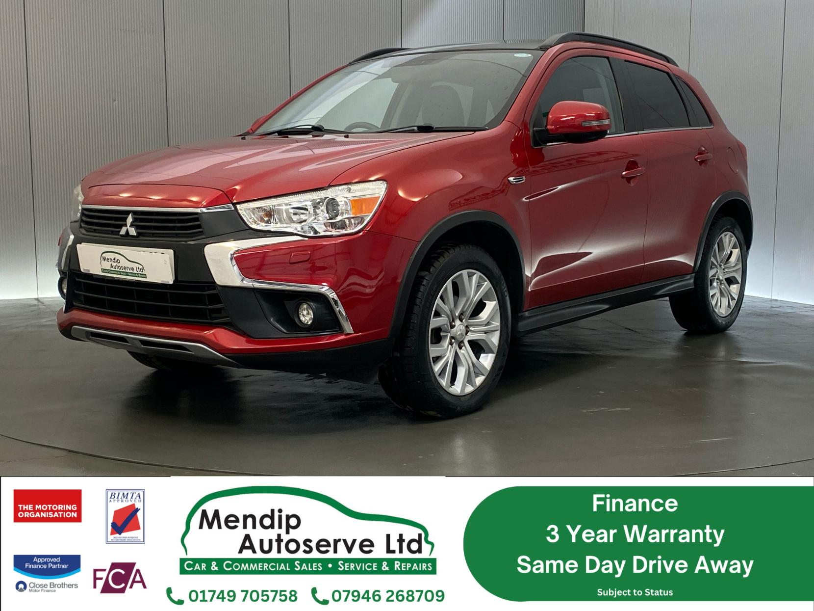 Mitsubishi ASX 2.2 DI-D 4 SUV 5dr Diesel Auto 4WD Euro 6 (147 ps)