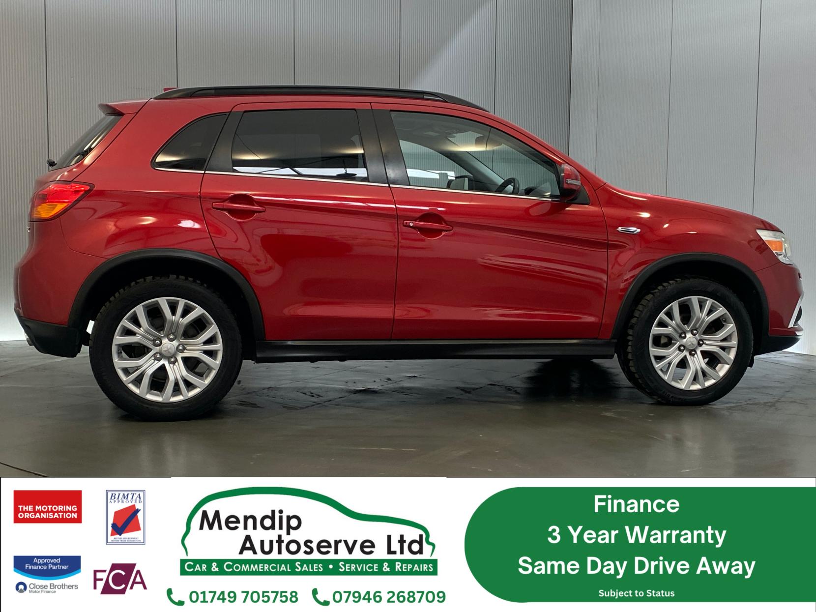Mitsubishi ASX 2.2 DI-D 4 SUV 5dr Diesel Auto 4WD Euro 6 (147 ps)