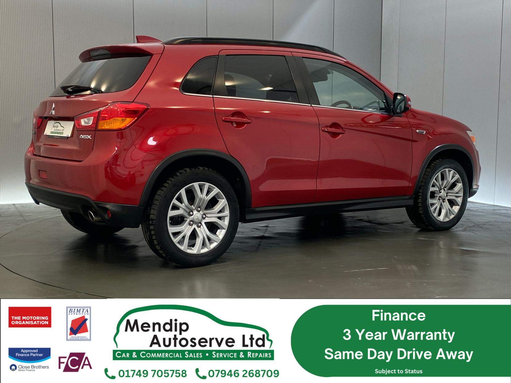 Mitsubishi ASX 2.2 DI-D 4 SUV 5dr Diesel Auto 4WD Euro 6 (147 ps)