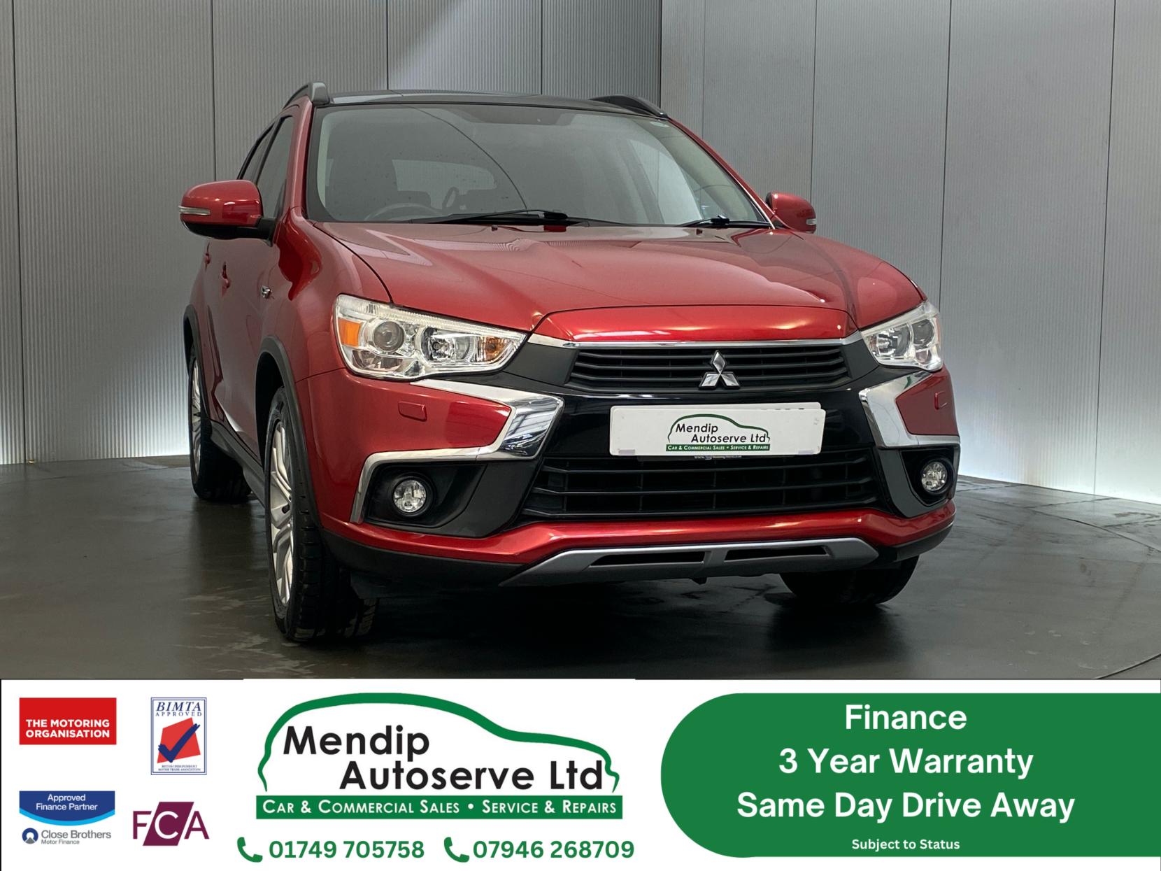 Mitsubishi ASX 2.2 DI-D 4 SUV 5dr Diesel Auto 4WD Euro 6 (147 ps)