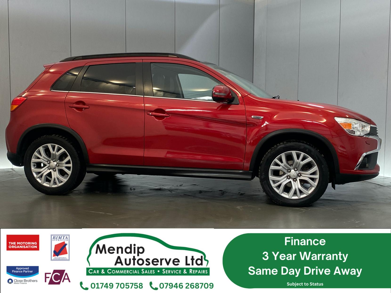 Mitsubishi ASX 2.2 DI-D 4 SUV 5dr Diesel Auto 4WD Euro 6 (147 ps)