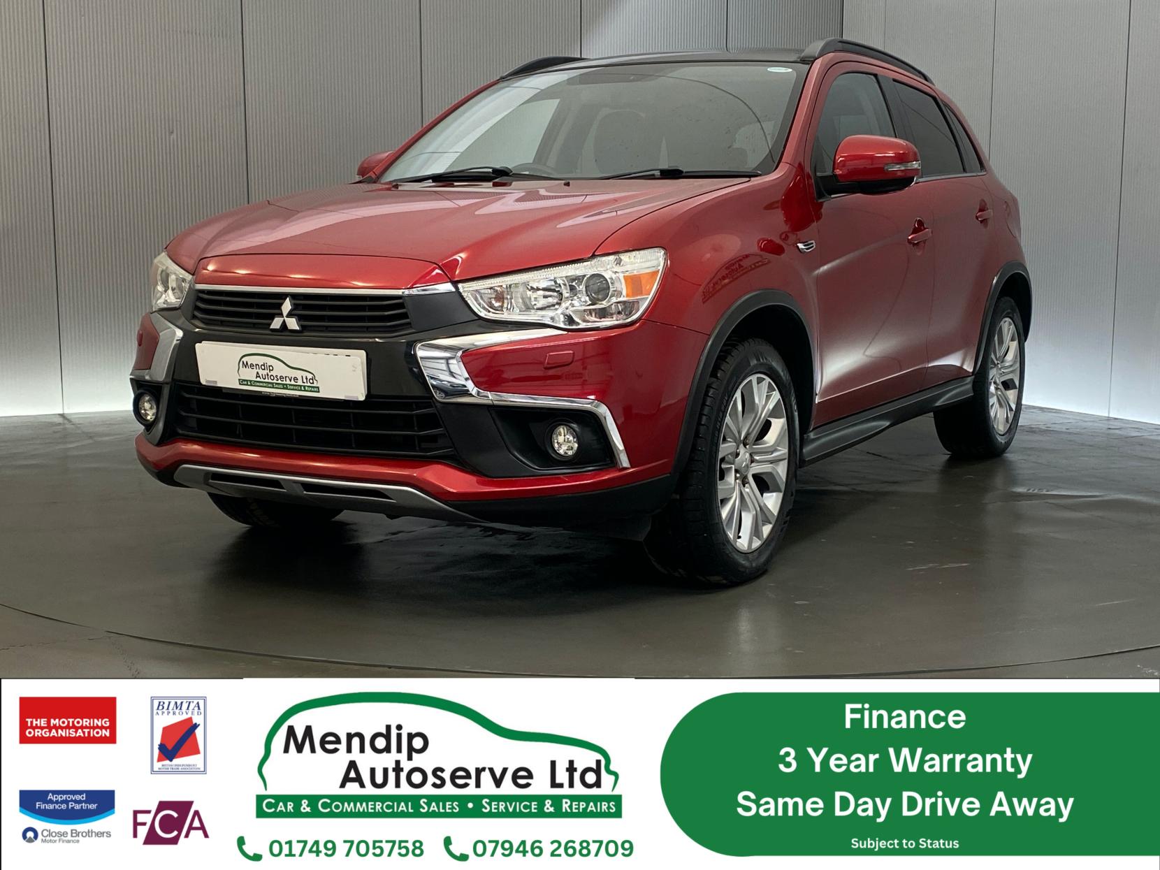 Mitsubishi ASX 2.2 DI-D 4 SUV 5dr Diesel Auto 4WD Euro 6 (147 ps)