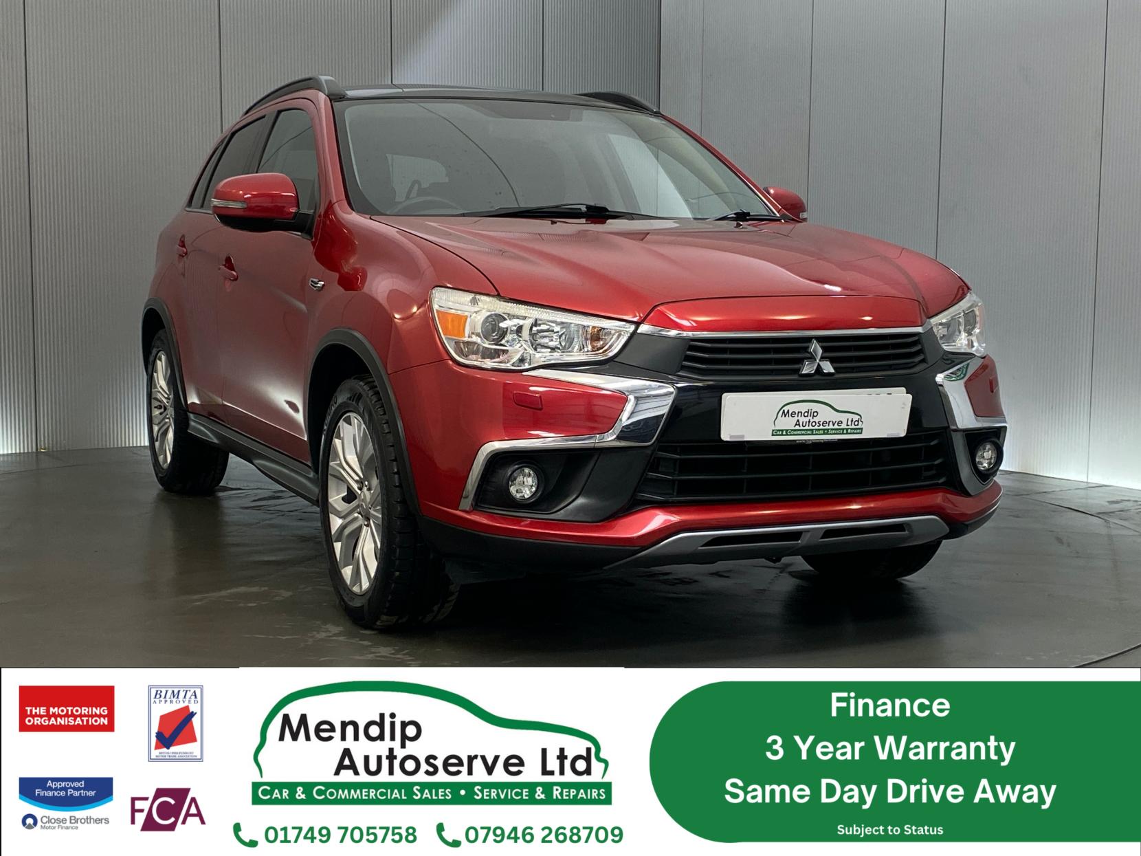 Mitsubishi ASX 2.2 DI-D 4 SUV 5dr Diesel Auto 4WD Euro 6 (147 ps)