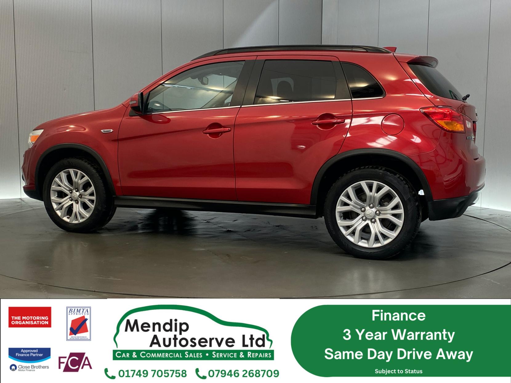 Mitsubishi ASX 2.2 DI-D 4 SUV 5dr Diesel Auto 4WD Euro 6 (147 ps)