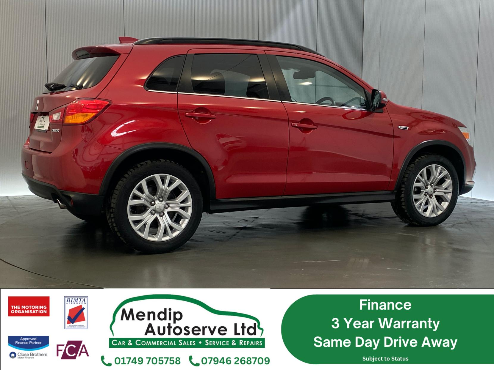 Mitsubishi ASX 2.2 DI-D 4 SUV 5dr Diesel Auto 4WD Euro 6 (147 ps)