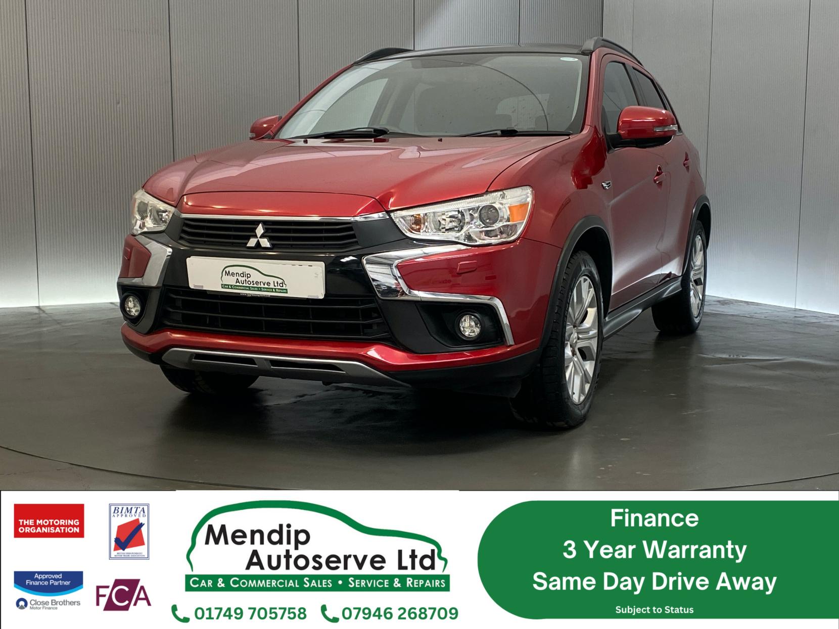 Mitsubishi ASX 2.2 DI-D 4 SUV 5dr Diesel Auto 4WD Euro 6 (147 ps)