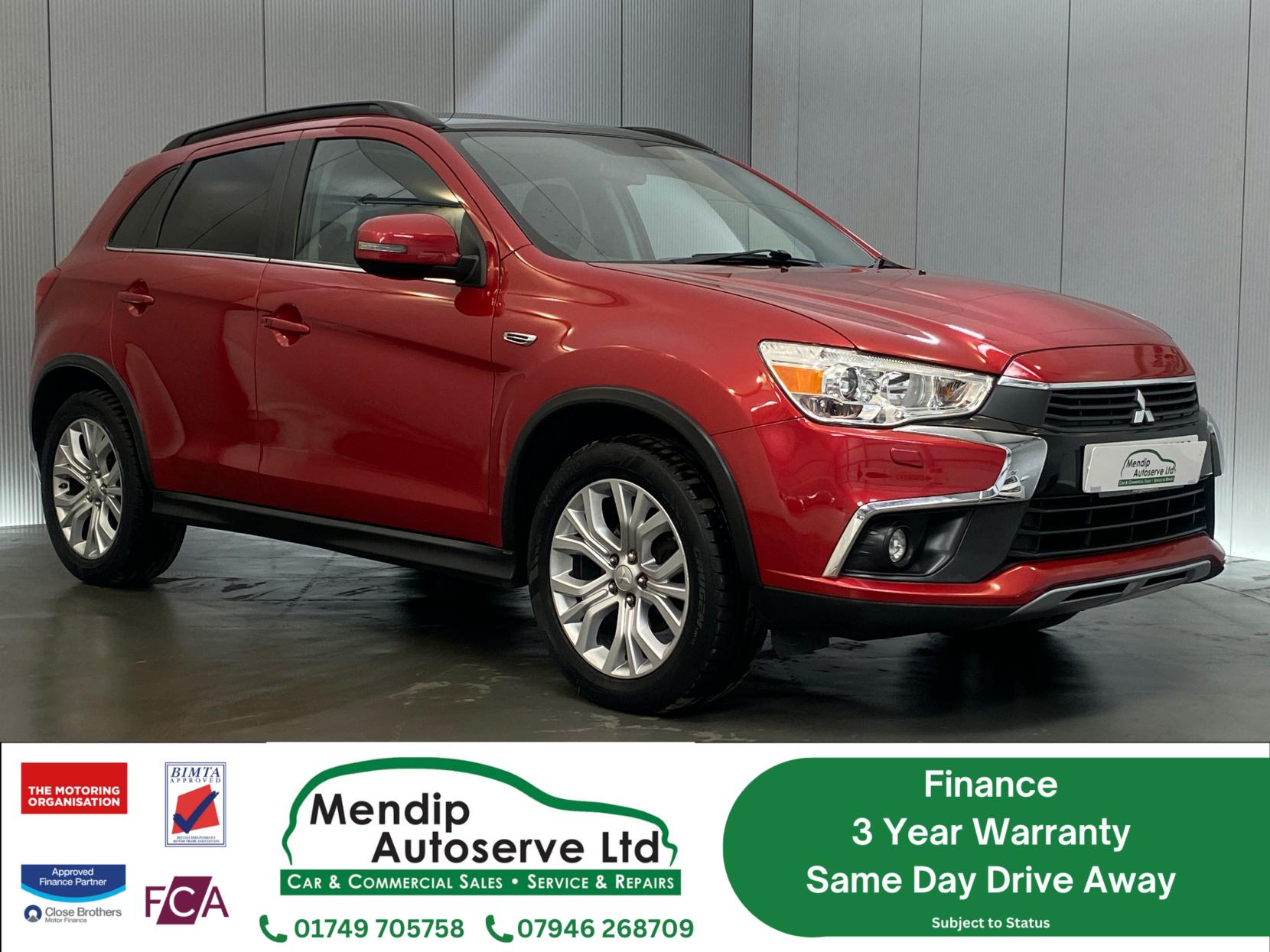 Mitsubishi ASX 2.2 DI-D 4 SUV 5dr Diesel Auto 4WD Euro 6 (147 ps)
