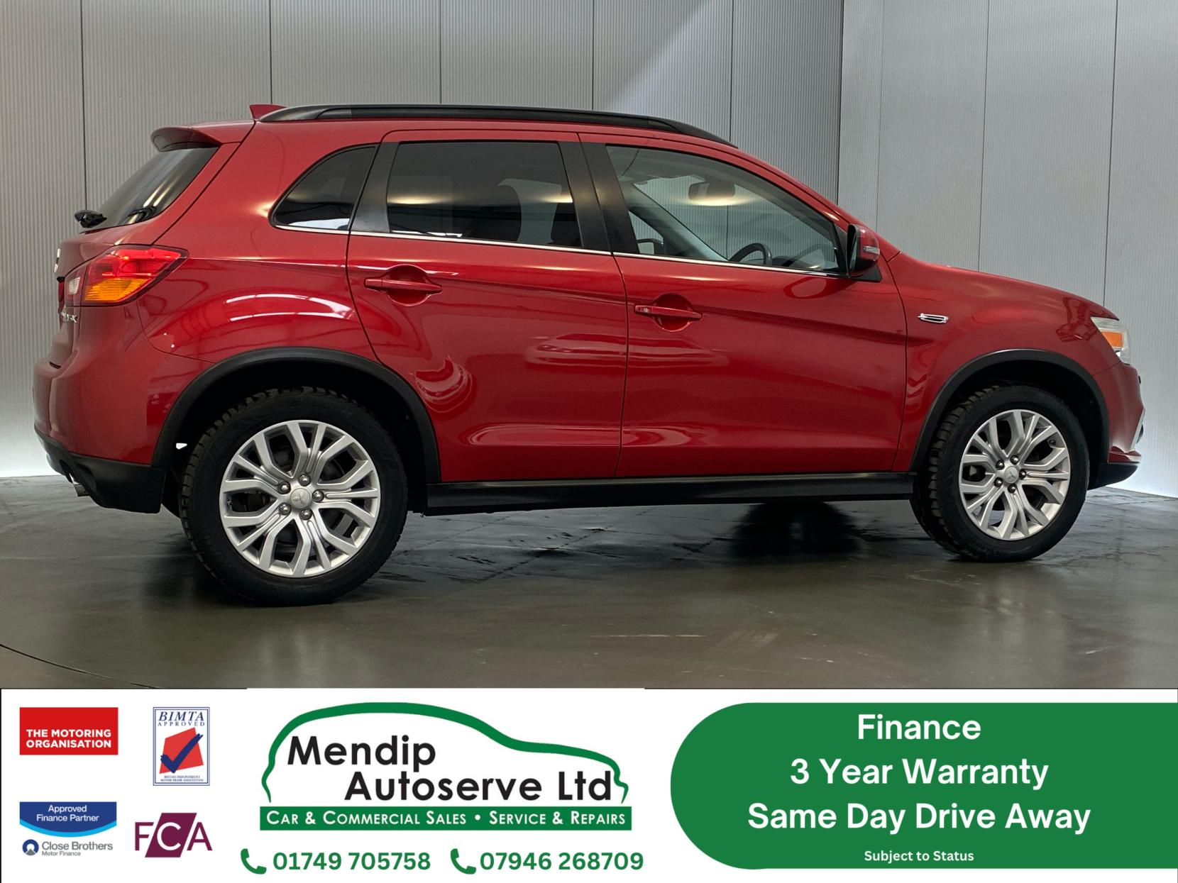 Mitsubishi ASX 2.2 DI-D 4 SUV 5dr Diesel Auto 4WD Euro 6 (147 ps)