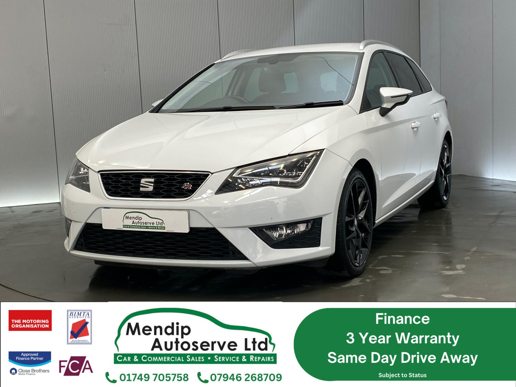 SEAT Leon 2.0 TDI FR Sport Tourer 5dr Diesel Manual Euro 6 (s/s) (184 ps)