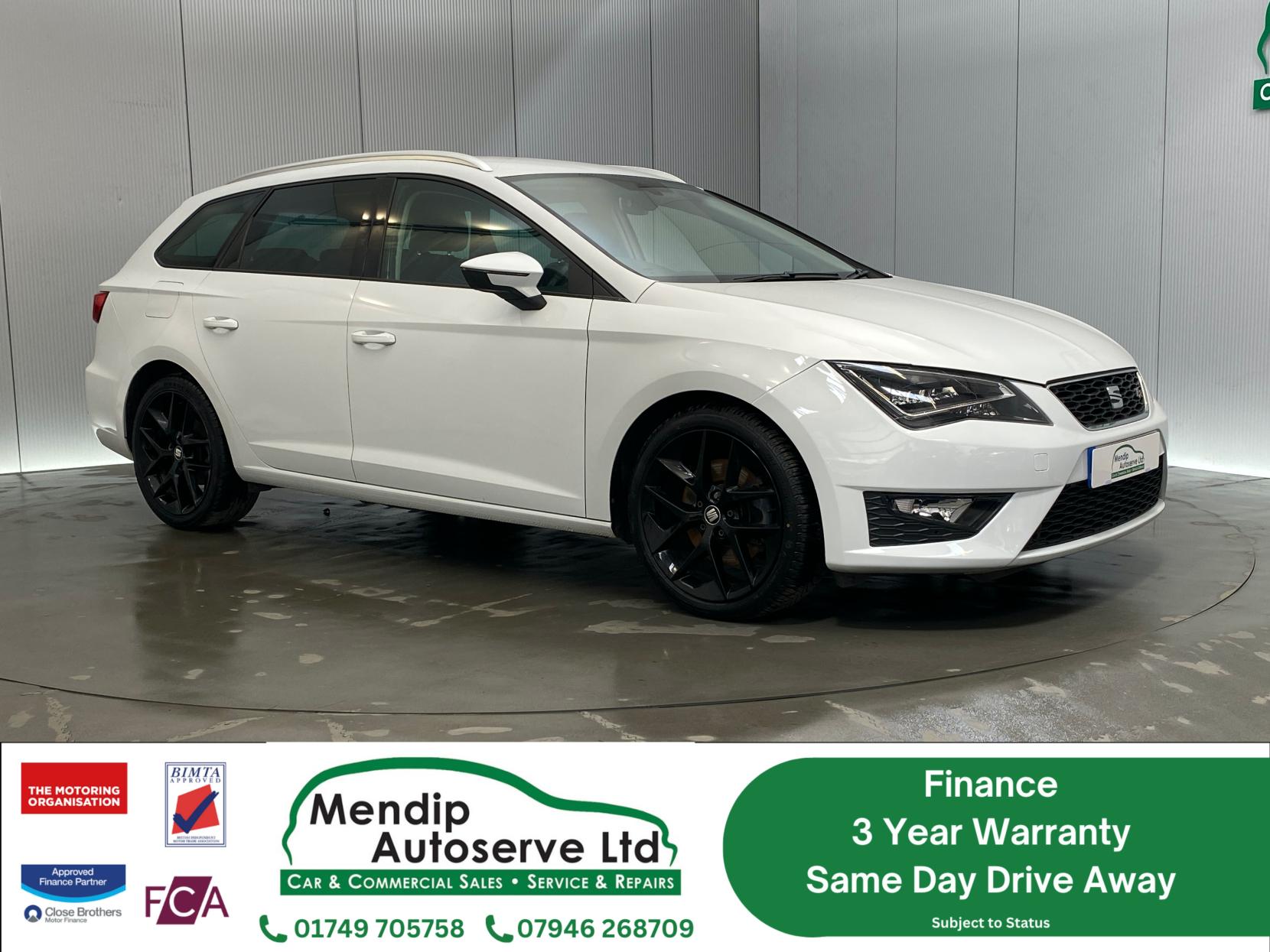 SEAT Leon 2.0 TDI FR Sport Tourer 5dr Diesel Manual Euro 6 (s/s) (184 ps)