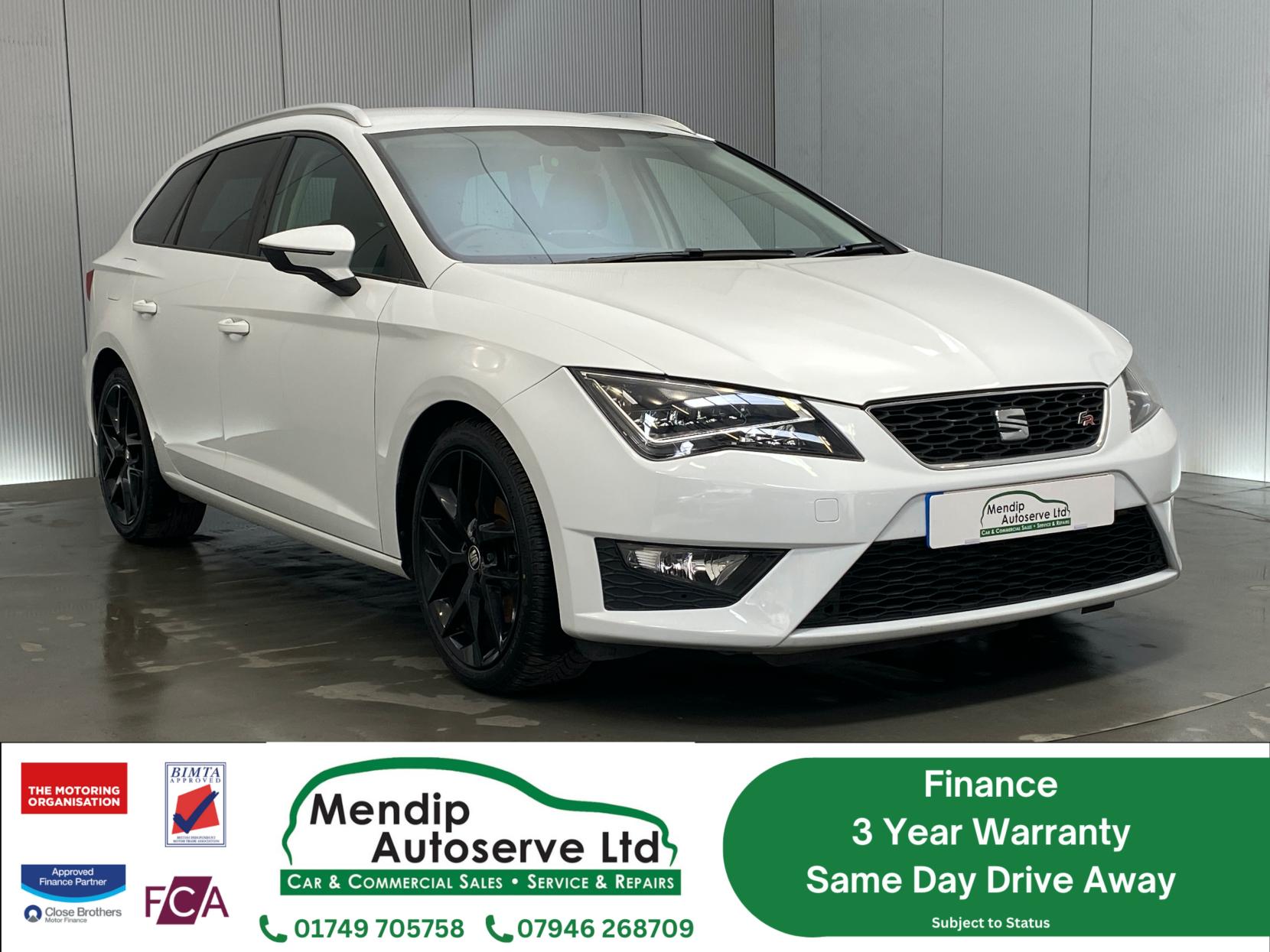 SEAT Leon 2.0 TDI FR Sport Tourer 5dr Diesel Manual Euro 6 (s/s) (184 ps)