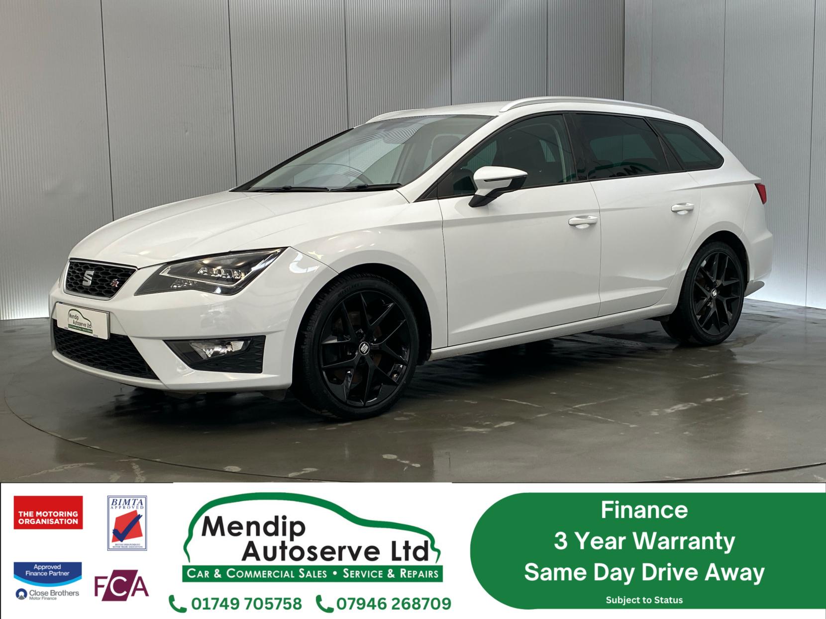 SEAT Leon 2.0 TDI FR Sport Tourer 5dr Diesel Manual Euro 6 (s/s) (184 ps)