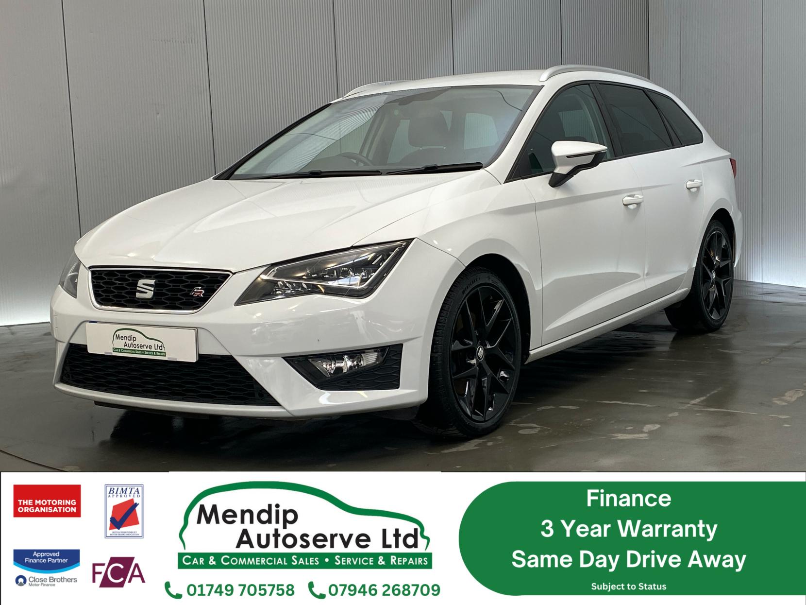 SEAT Leon 2.0 TDI FR Sport Tourer 5dr Diesel Manual Euro 6 (s/s) (184 ps)