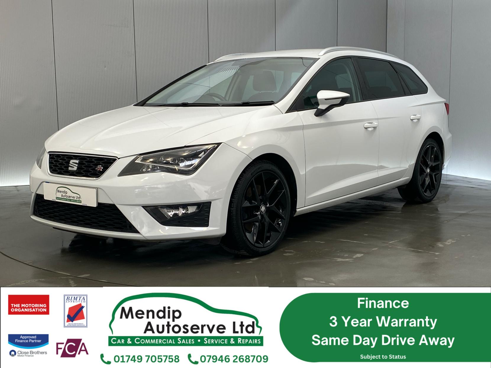 SEAT Leon 2.0 TDI FR Sport Tourer 5dr Diesel Manual Euro 6 (s/s) (184 ps)