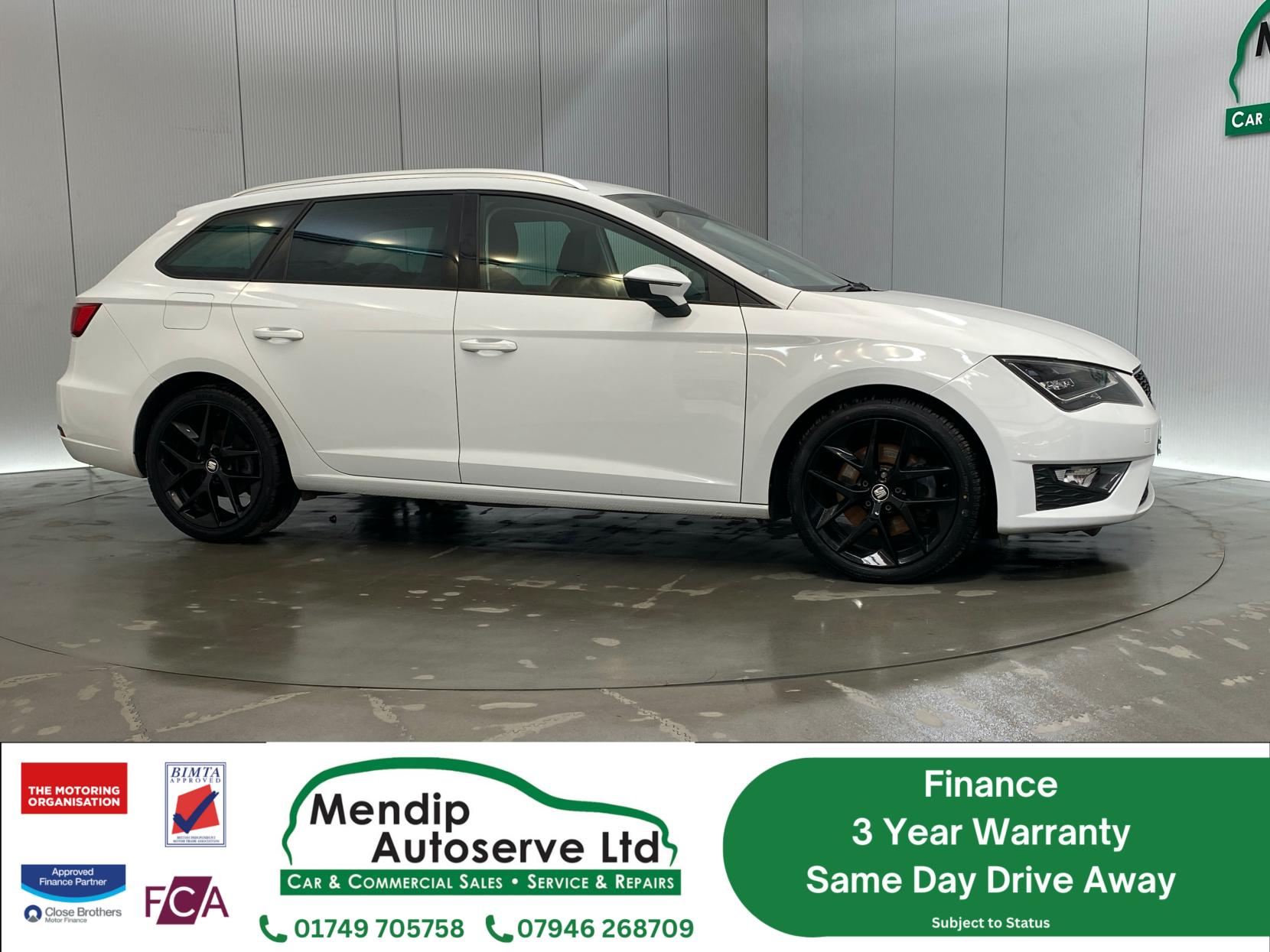 SEAT Leon 2.0 TDI FR Sport Tourer 5dr Diesel Manual Euro 6 (s/s) (184 ps)