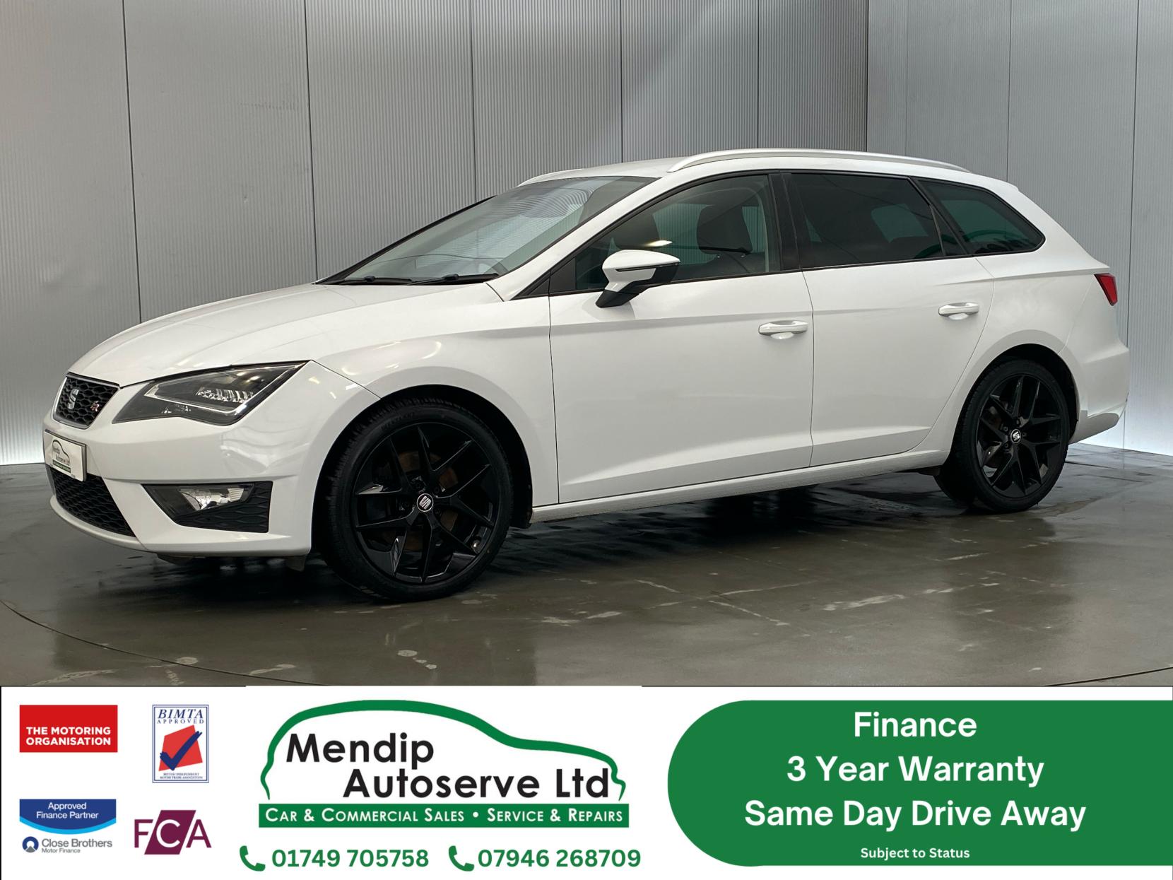 SEAT Leon 2.0 TDI FR Sport Tourer 5dr Diesel Manual Euro 6 (s/s) (184 ps)