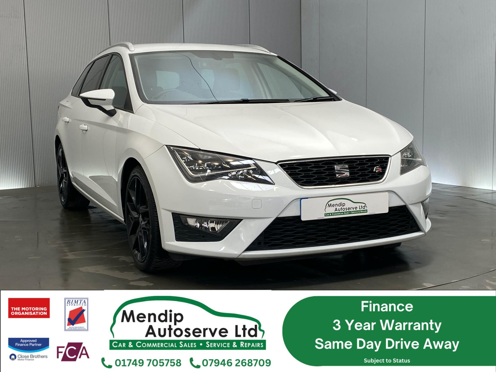 SEAT Leon 2.0 TDI FR Sport Tourer 5dr Diesel Manual Euro 6 (s/s) (184 ps)