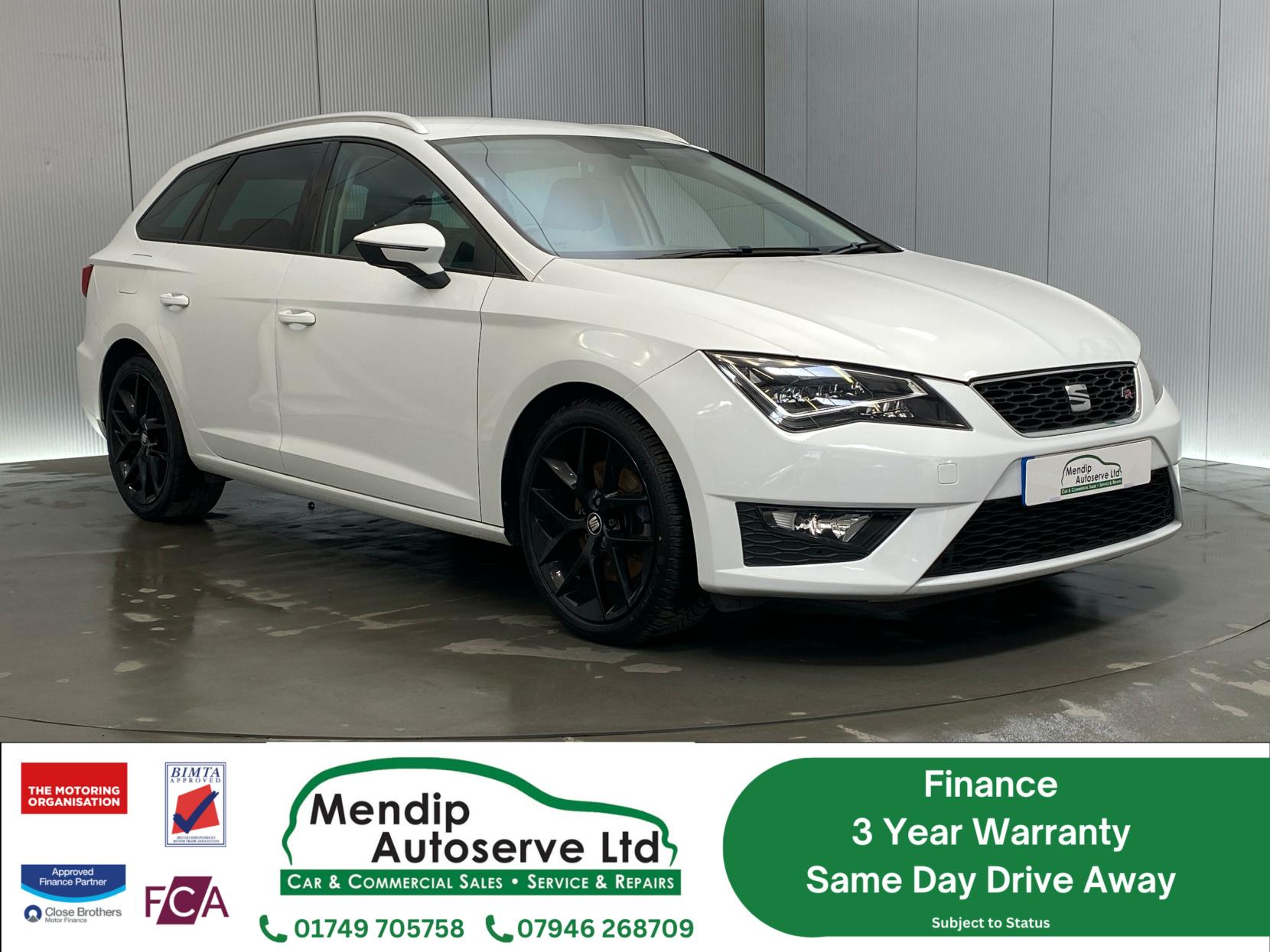 SEAT Leon 2.0 TDI FR Sport Tourer 5dr Diesel Manual Euro 6 (s/s) (184 ps)