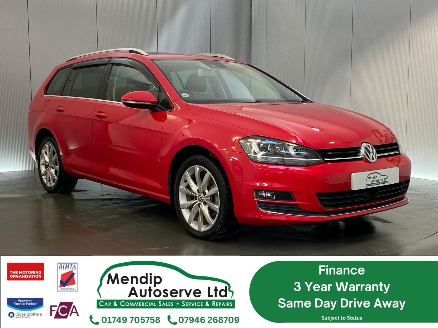 Volkswagen Golf 1.4 TSI BlueMotion Tech GT Estate 5dr Petrol DSG Euro 5 (s/s) (140 ps)