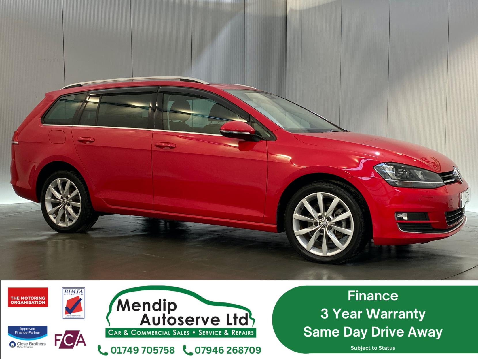 Volkswagen Golf 1.4 TSI BlueMotion Tech GT Estate 5dr Petrol DSG Euro 5 (s/s) (140 ps)