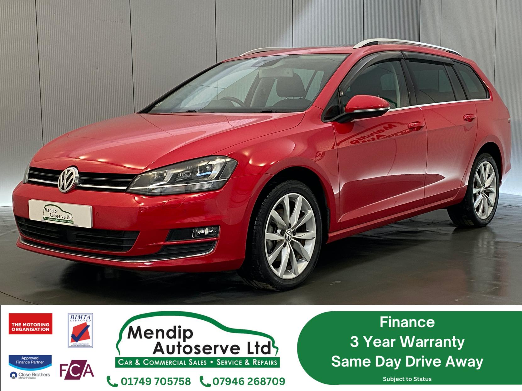 Volkswagen Golf 1.4 TSI BlueMotion Tech GT Estate 5dr Petrol DSG Euro 5 (s/s) (140 ps)