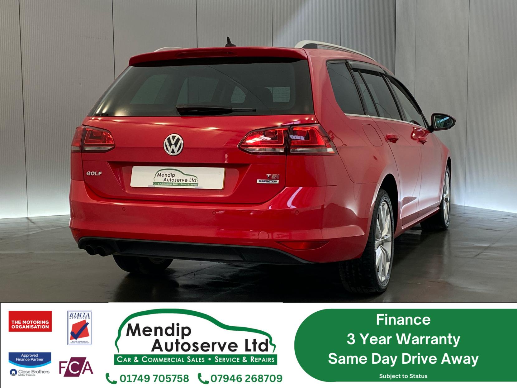 Volkswagen Golf 1.4 TSI BlueMotion Tech GT Estate 5dr Petrol DSG Euro 5 (s/s) (140 ps)