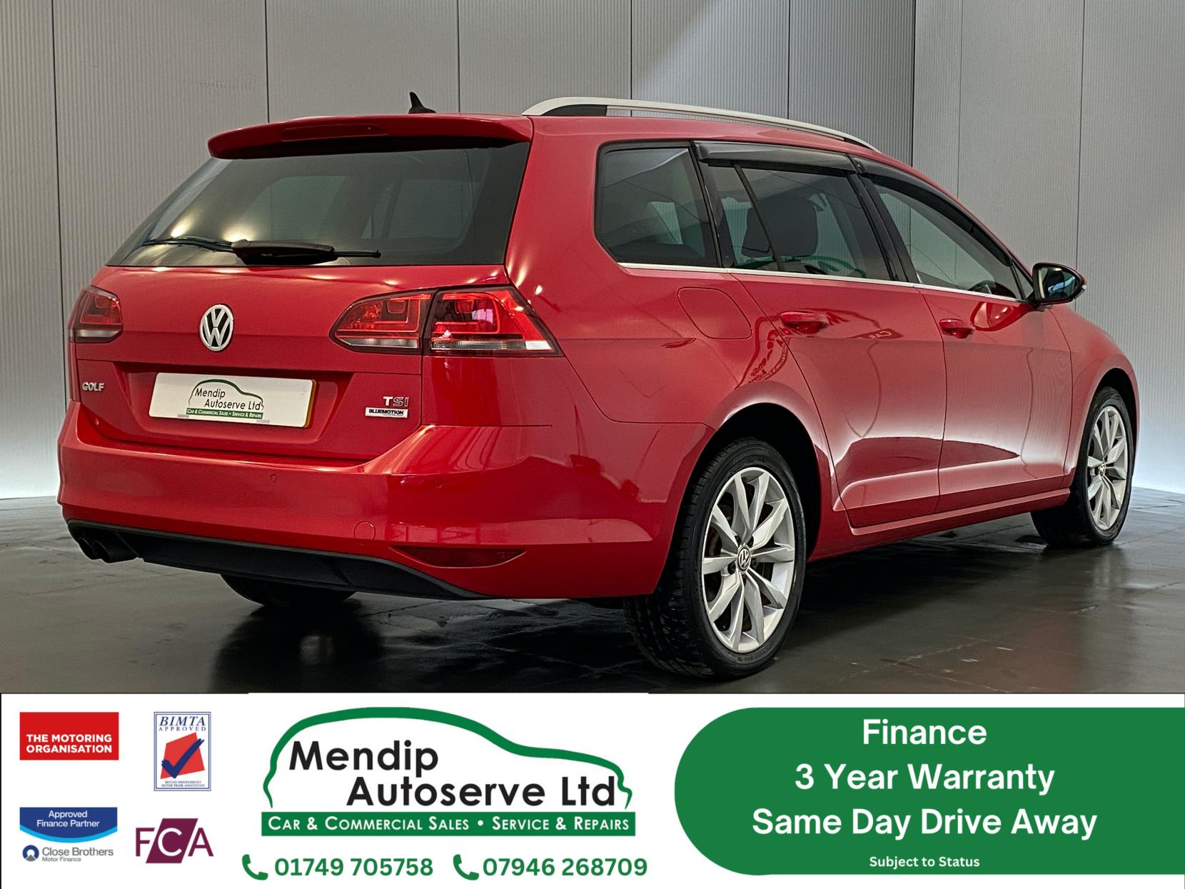 Volkswagen Golf 1.4 TSI BlueMotion Tech GT Estate 5dr Petrol DSG Euro 5 (s/s) (140 ps)