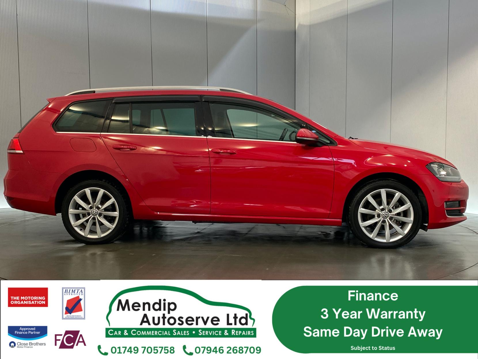 Volkswagen Golf 1.4 TSI BlueMotion Tech GT Estate 5dr Petrol DSG Euro 5 (s/s) (140 ps)