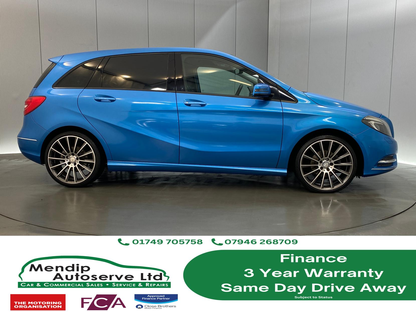 Mercedes-Benz B Class 1.6 B180 BlueEfficiency Sport MPV 5dr Petrol 7G-DCT Euro 5 (s/s) (122 ps)