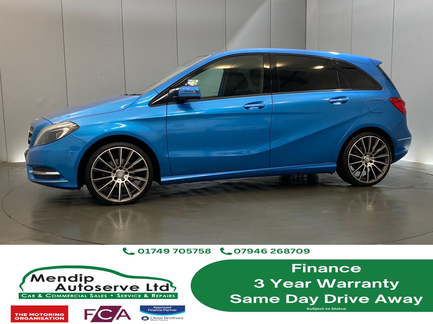 Mercedes-Benz B Class 1.6 B180 BlueEfficiency Sport MPV 5dr Petrol 7G-DCT Euro 5 (s/s) (122 ps)
