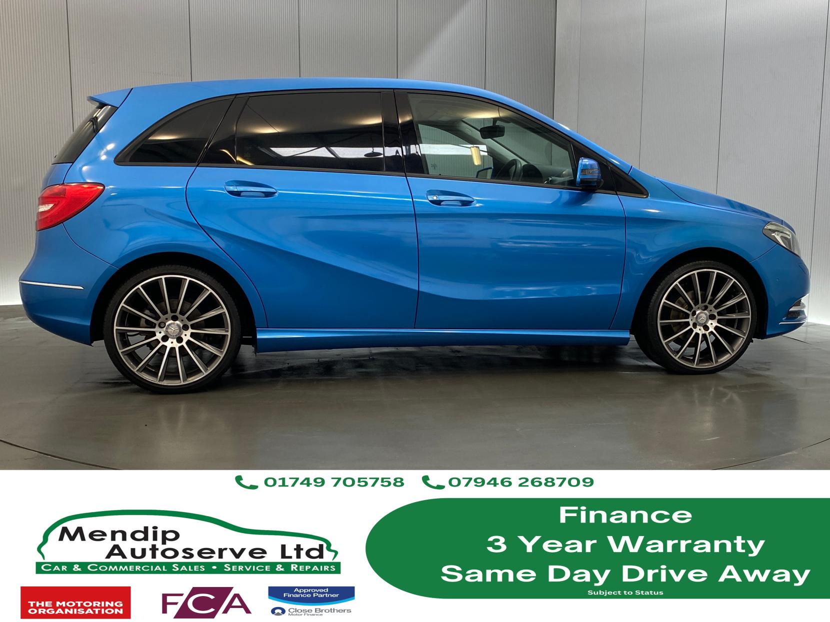 Mercedes-Benz B Class 1.6 B180 BlueEfficiency Sport MPV 5dr Petrol 7G-DCT Euro 5 (s/s) (122 ps)