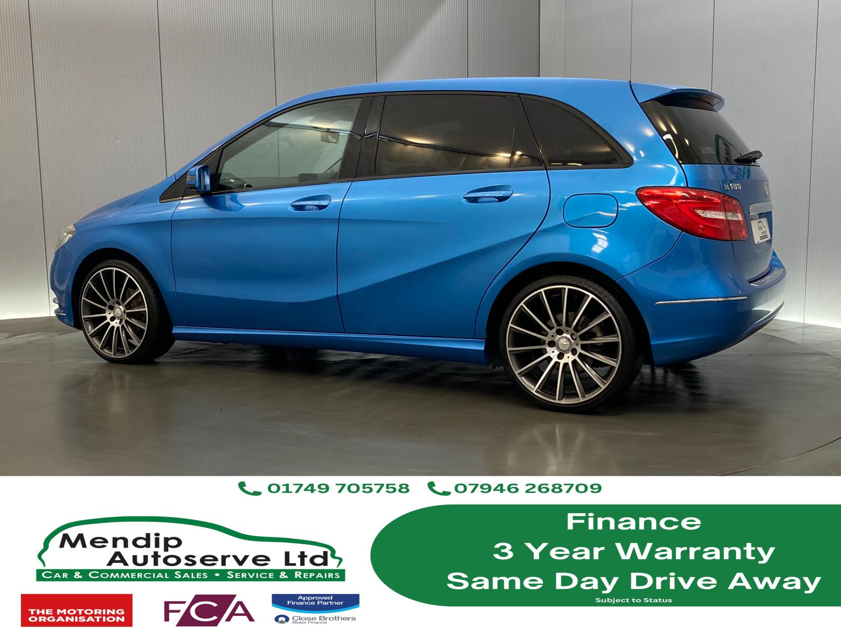 Mercedes-Benz B Class 1.6 B180 BlueEfficiency Sport MPV 5dr Petrol 7G-DCT Euro 5 (s/s) (122 ps)