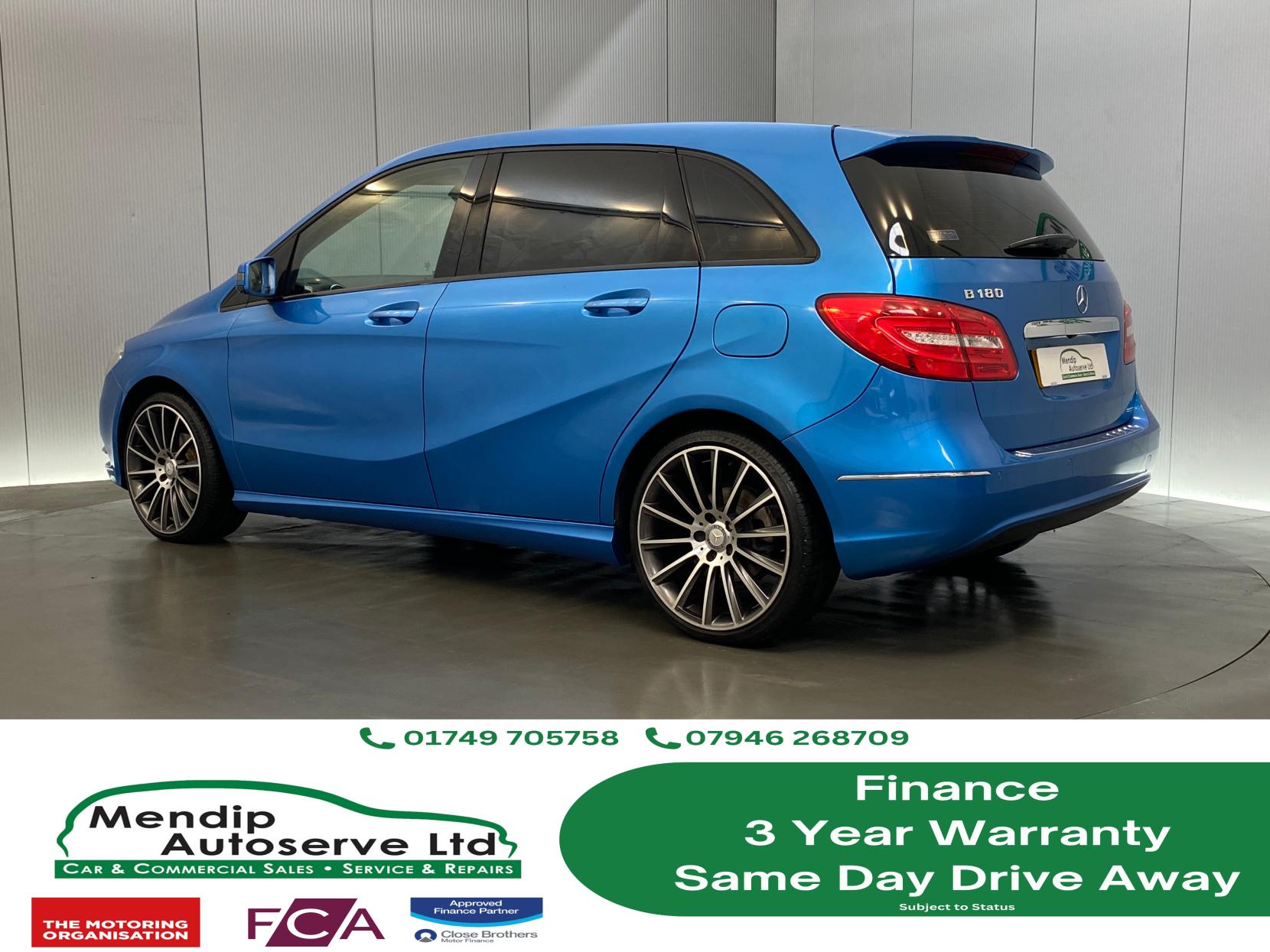 Mercedes-Benz B Class 1.6 B180 BlueEfficiency Sport MPV 5dr Petrol 7G-DCT Euro 5 (s/s) (122 ps)