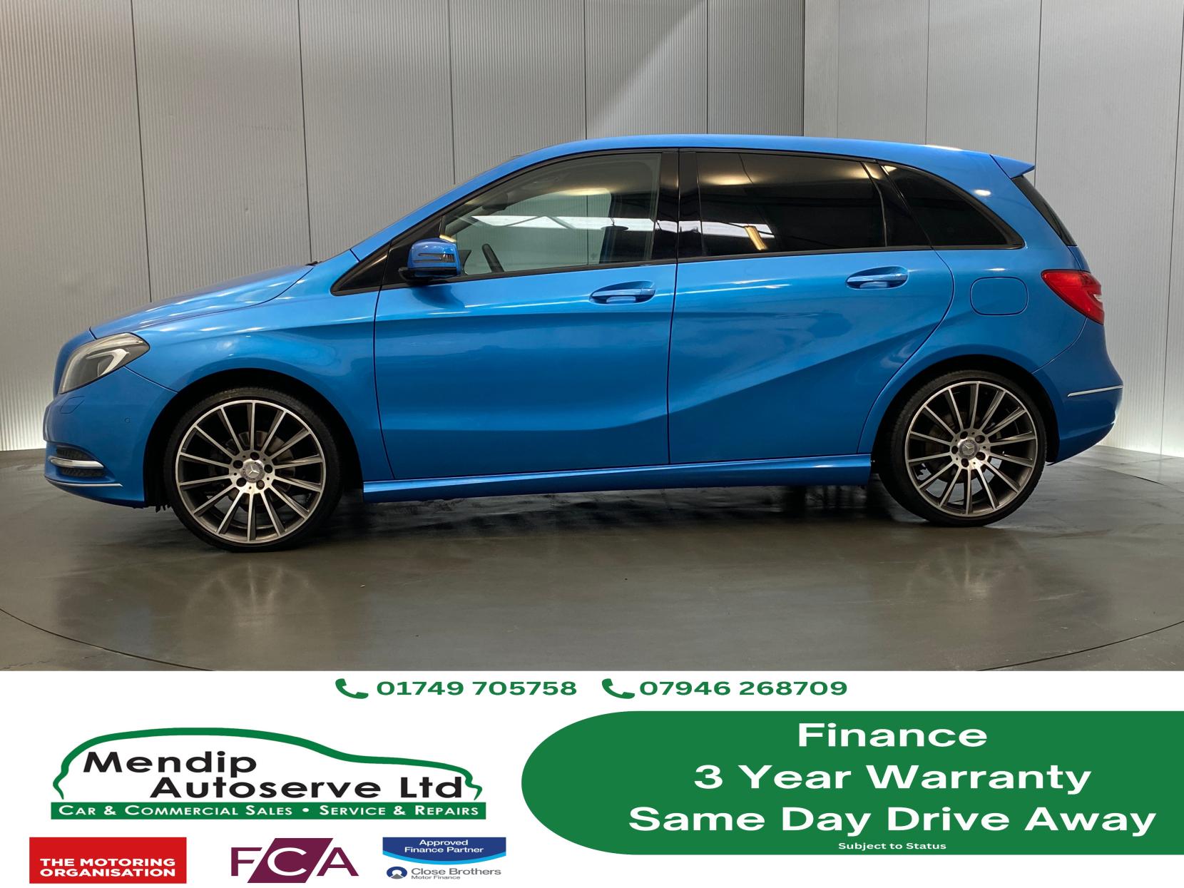 Mercedes-Benz B Class 1.6 B180 BlueEfficiency Sport MPV 5dr Petrol 7G-DCT Euro 5 (s/s) (122 ps)
